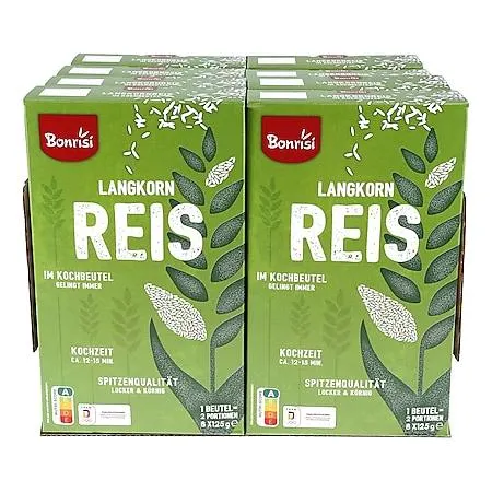 Bonrisi Langkornreis 1 kg, 14er Pack
