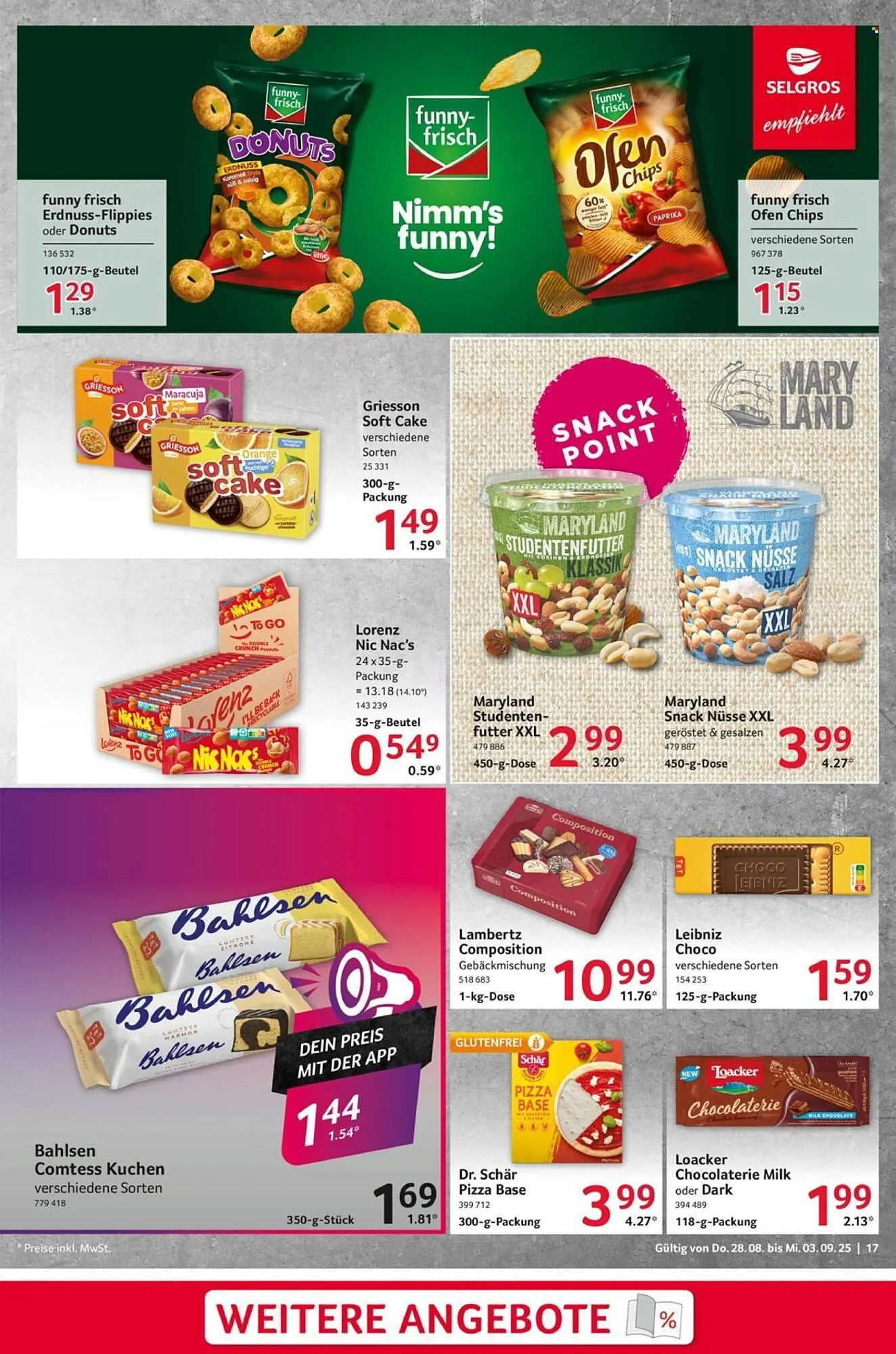 Selgros Prospekt von 28. August bis 3. September 2025 - Prospekt seite 17