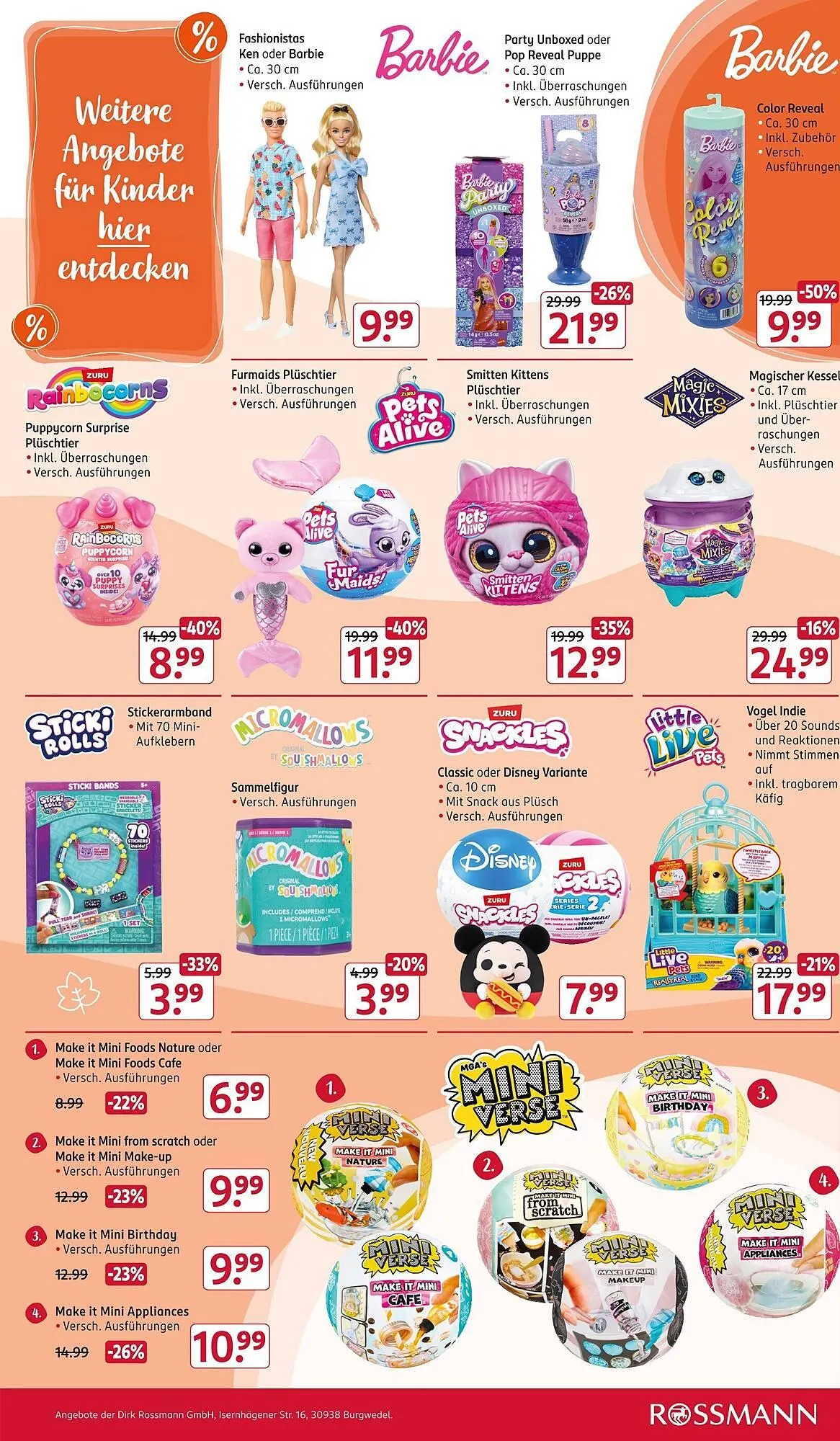 Rossmann Prospekt von 3. November bis 14. November 2025 - Prospekt seite 9