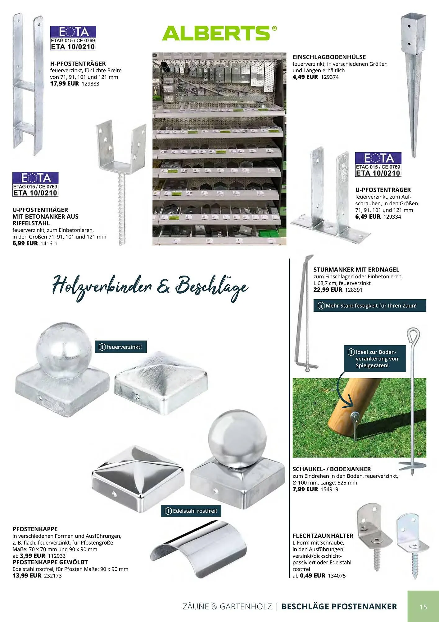 BBM Baumarkt Prospekt von 20. April bis 31. Dezember 2025 - Prospekt seite 15