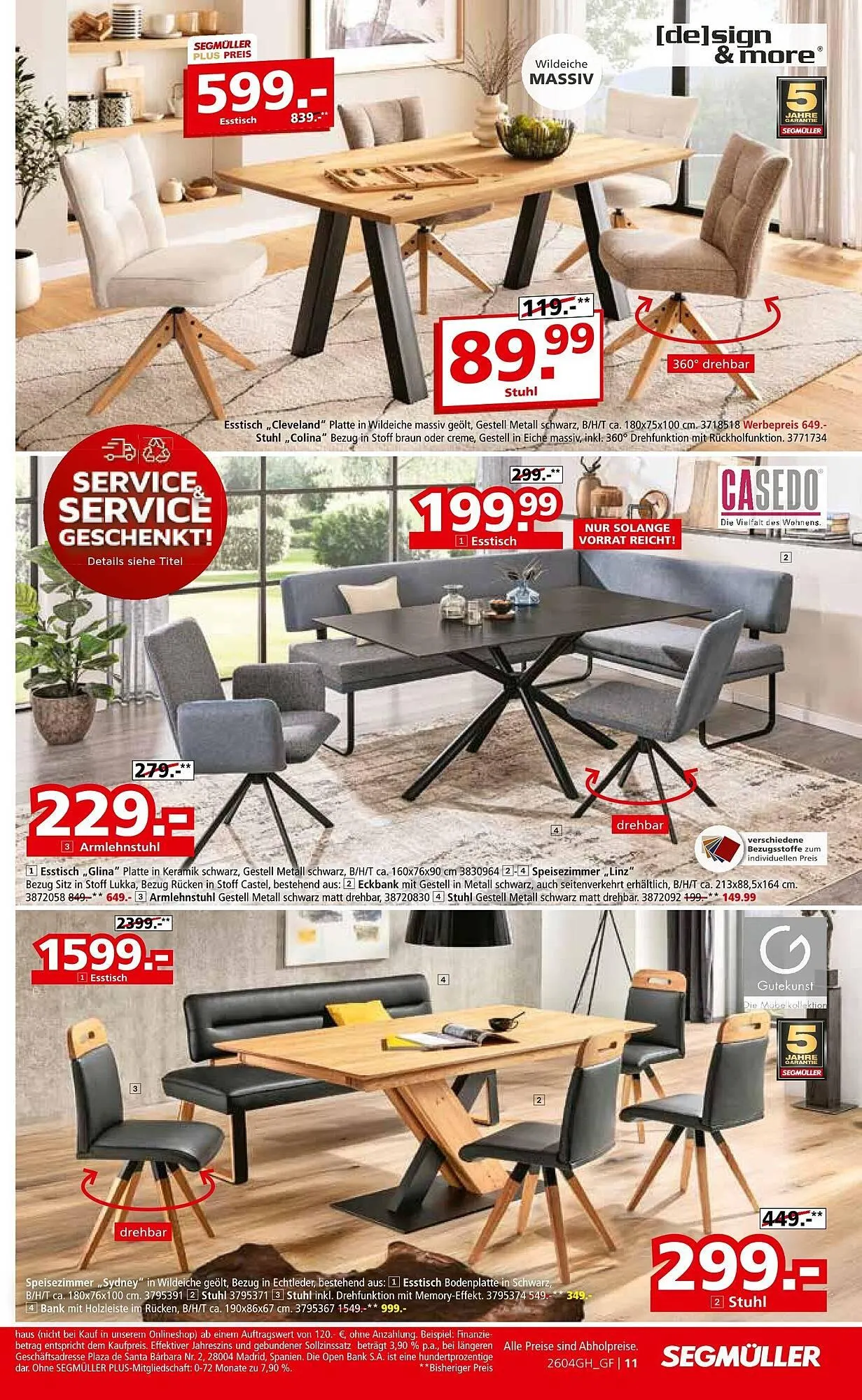 Segmüller Prospekt von 4. April bis 25. April 2026 - Prospekt seite 23