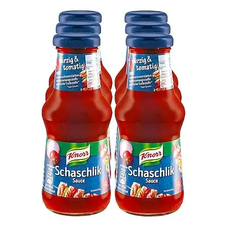 Knorr Schaschlik-Sauce 250 ml, 6er Pack