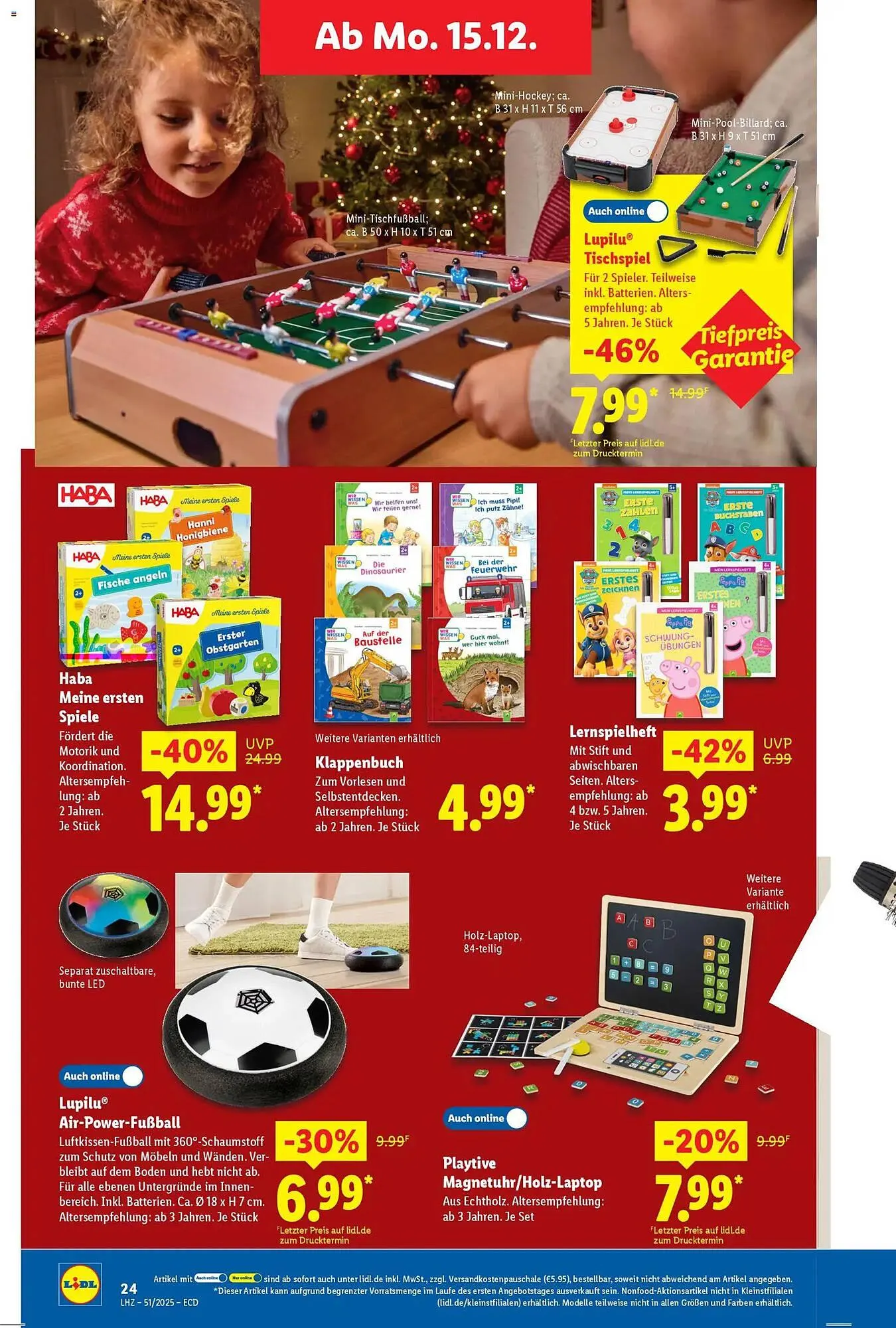 Lidl Prospekt von 15. Dezember bis 20. Dezember 2025 - Prospekt seite 12