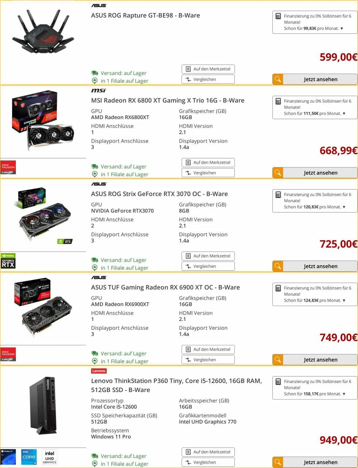 ARLT Computer Aktueller Prospekt von 10. März bis 16. März 2025 - Prospekt seite 35