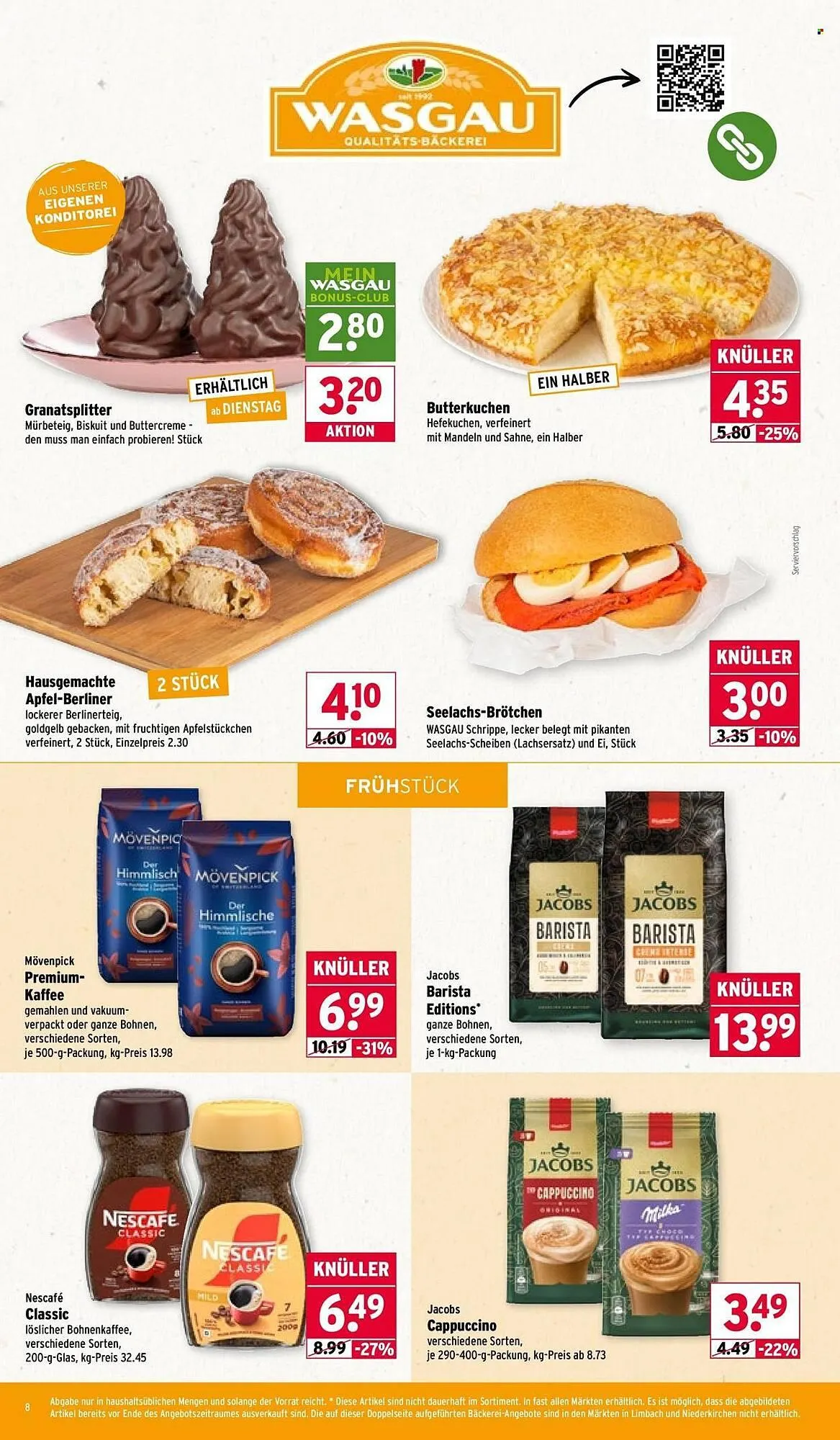 Wasgau Prospekt von 16. Februar bis 21. Februar 2026 - Prospekt seite 8
