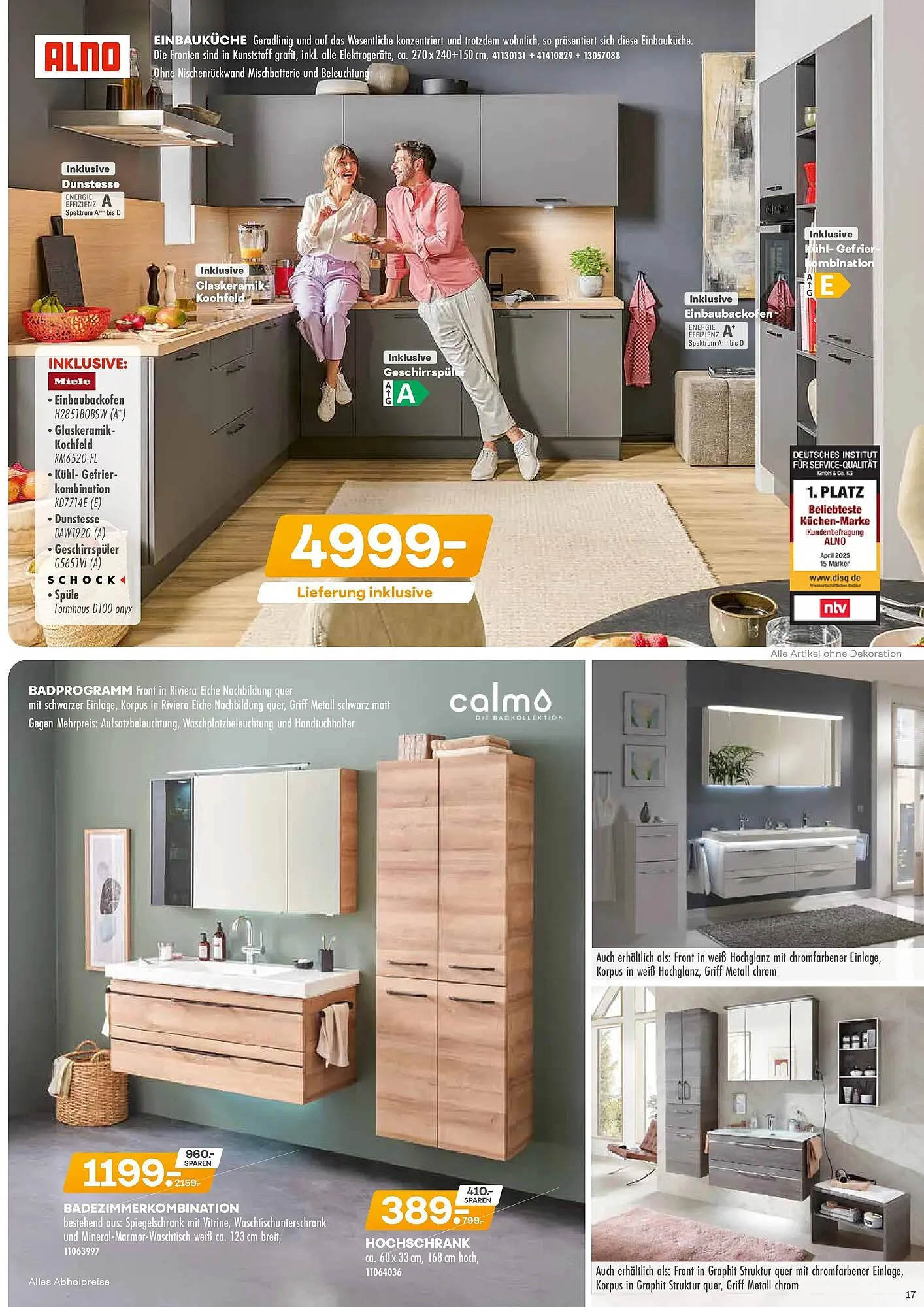 Möbel Kraft Prospekt von 4. November bis 2. Dezember 2025 - Prospekt seite 17