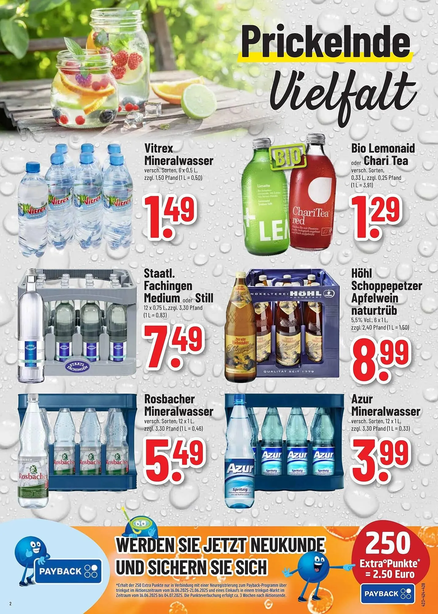 trinkgut Prospekt von 16. Juni bis 22. Juni 2025 - Prospekt seite 2