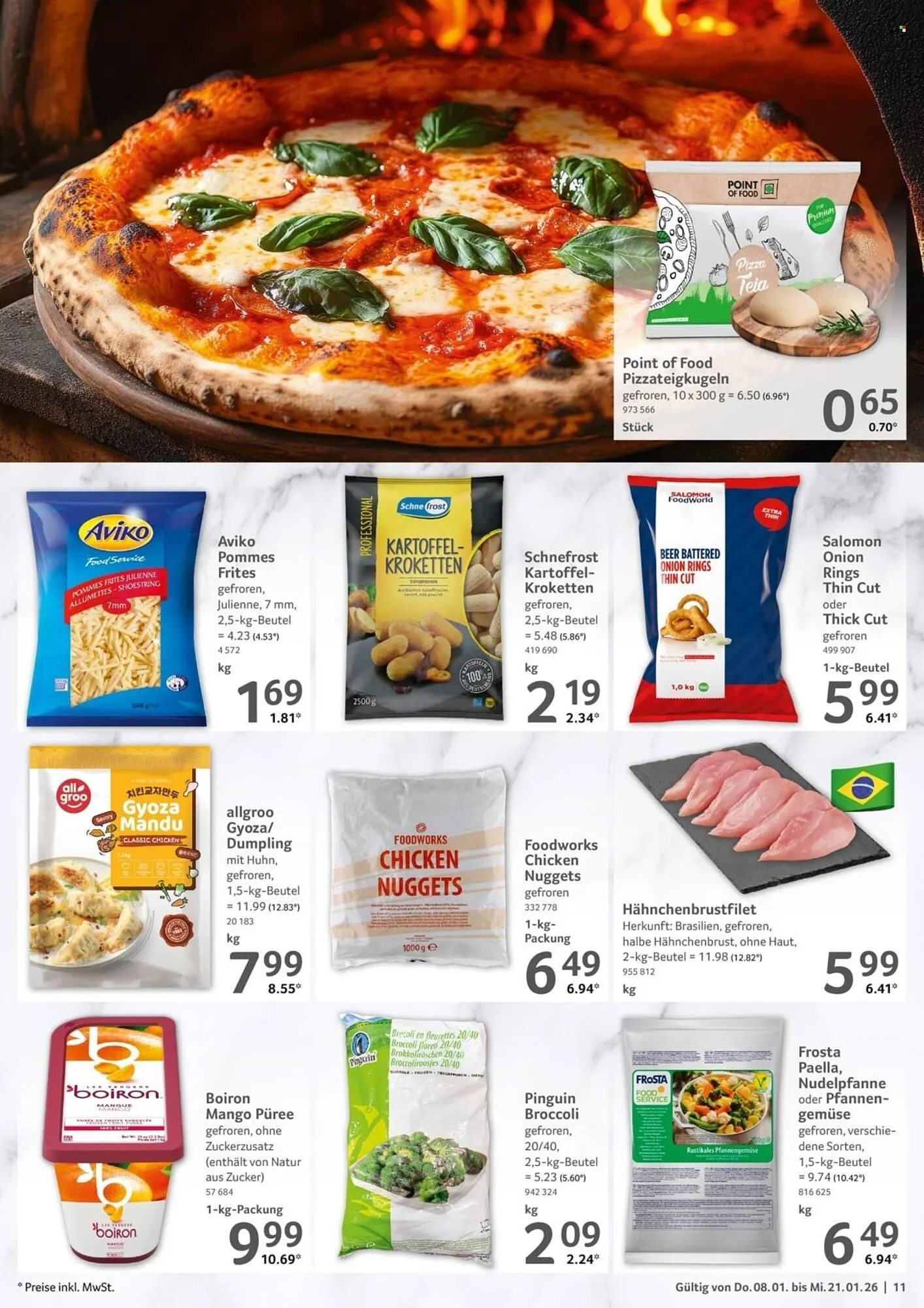 Selgros Prospekt von 8. Januar bis 21. Januar 2026 - Prospekt seite 11