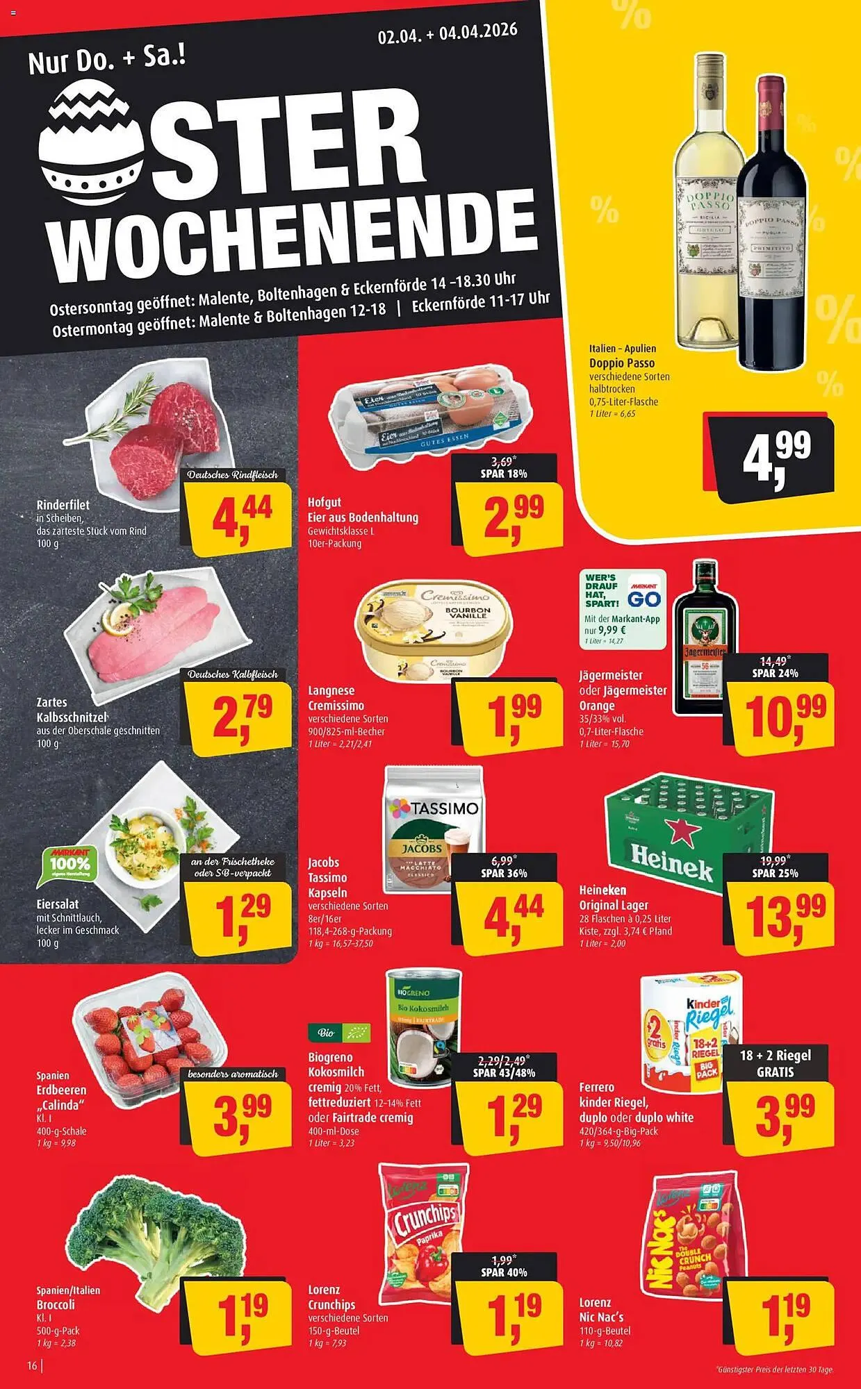 Markant Prospekt von 30. März bis 4. April 2026 - Prospekt seite 16