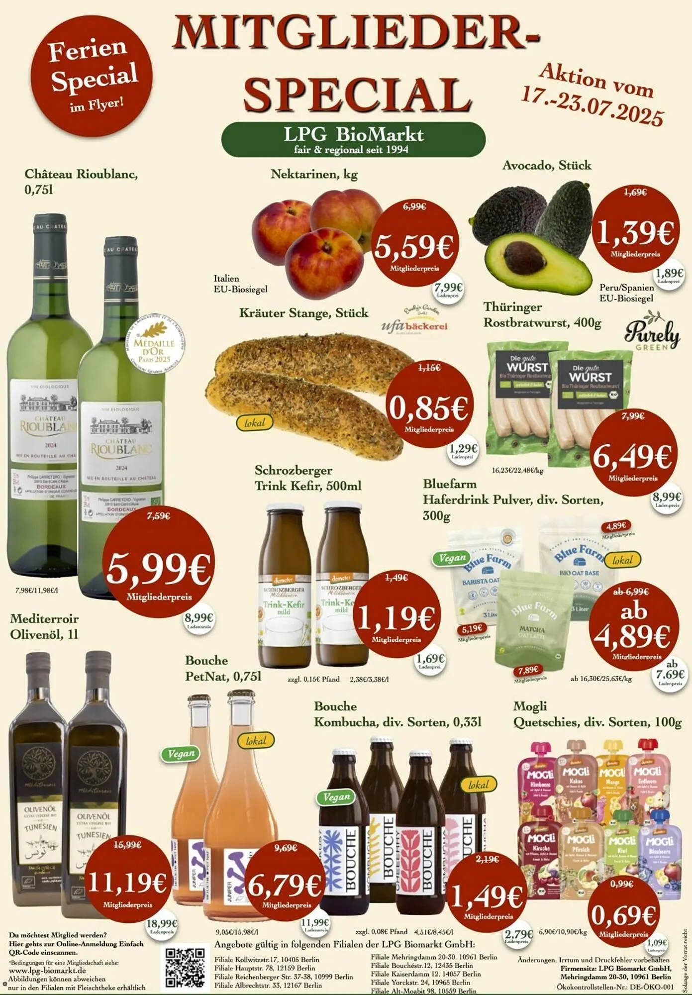 LPG Biomarkt Prospekt - 1
