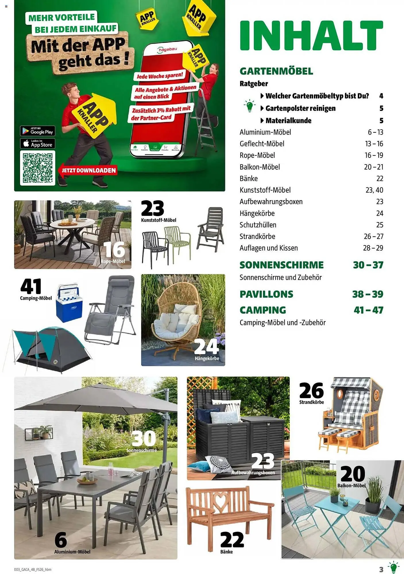 Hagebau Prospekt von 2. März bis 31. Dezember 2026 - Prospekt seite 3