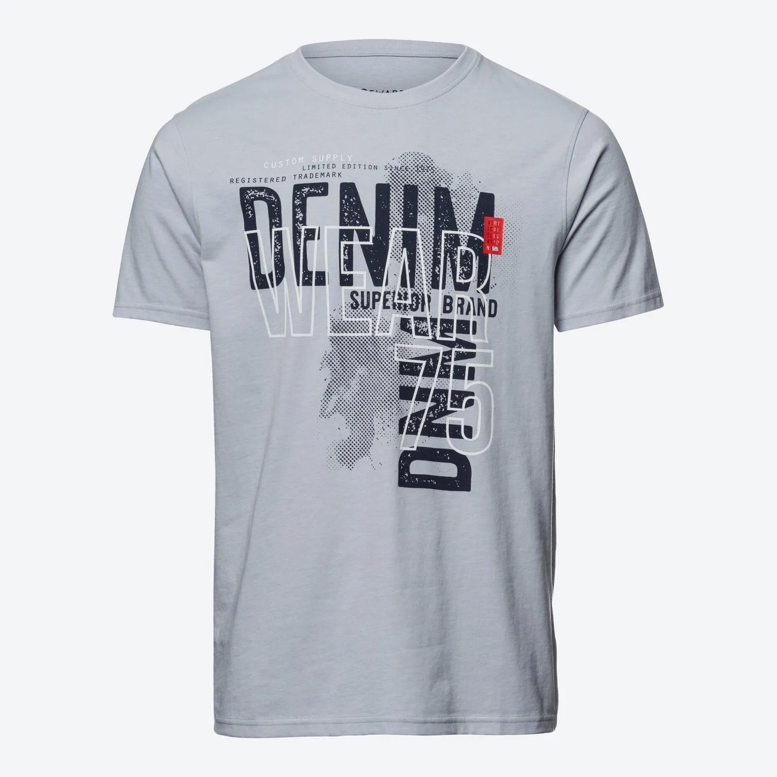 Herren-T-Shirt mit Rundhalsausschnitt