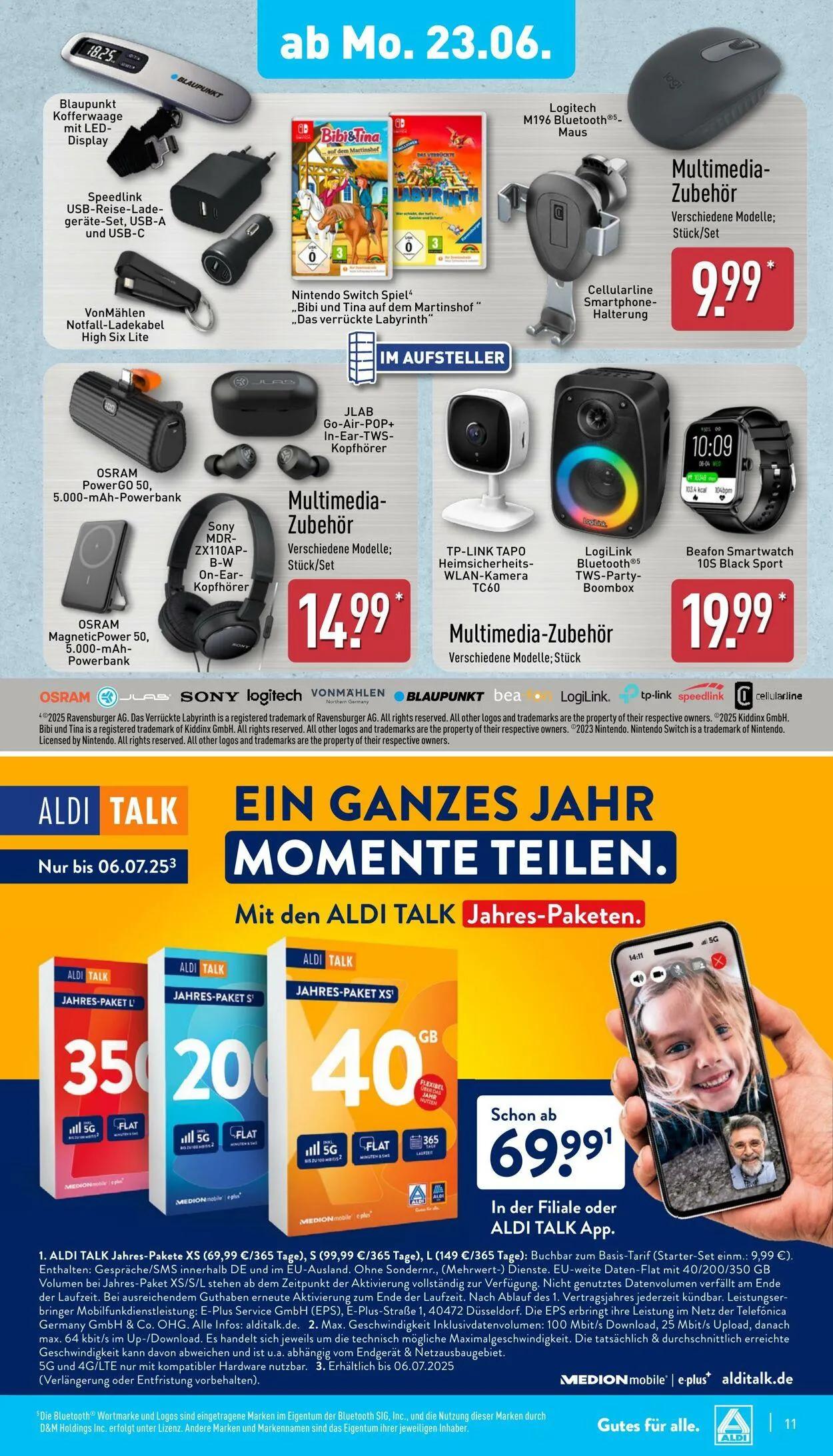 Aldi-Nord von 23. Juni bis 28. Juni 2025 - Prospekt seite 15