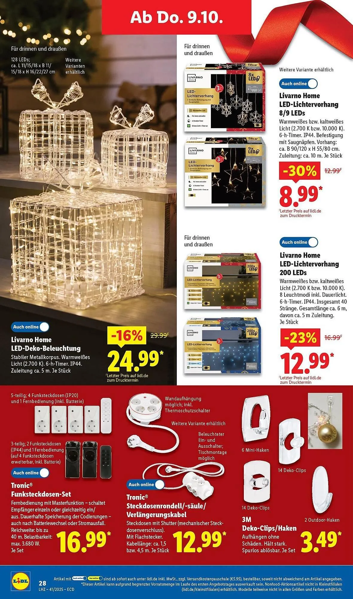 Lidl Prospekt von 6. Oktober bis 11. Oktober 2025 - Prospekt seite 22