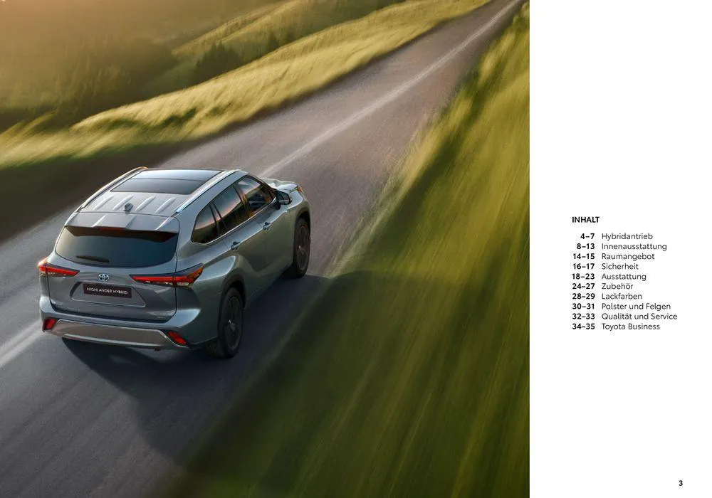Toyota Highlander von 1. Juli bis 1. Juli 2025 - Prospekt seite 3