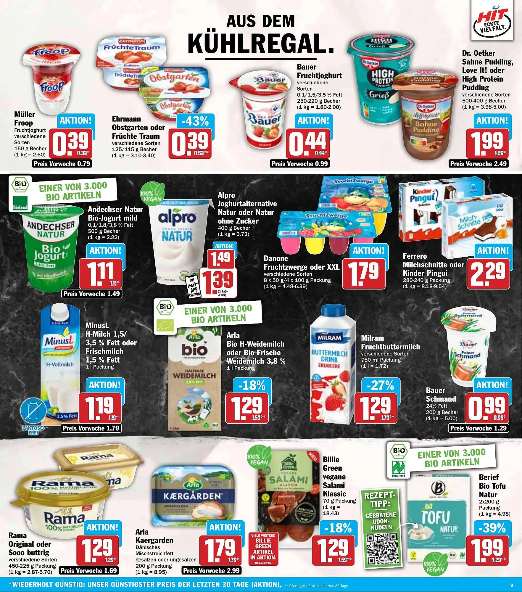 Hit Prospekt von 21. April bis 26. April 2025 - Prospekt seite 9