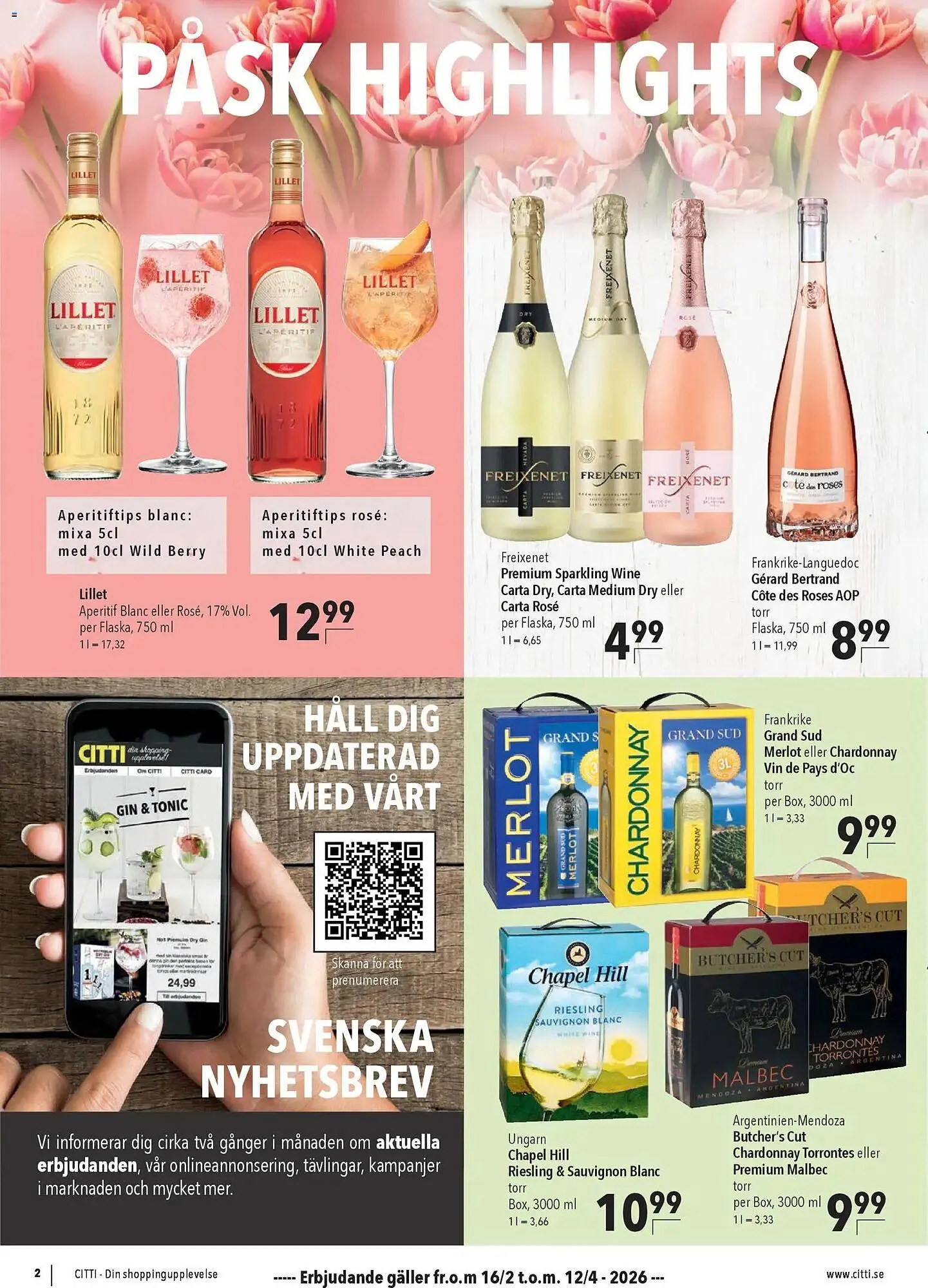 CITTI Markt Prospekt von 16. Februar bis 12. April 2026 - Prospekt seite 2