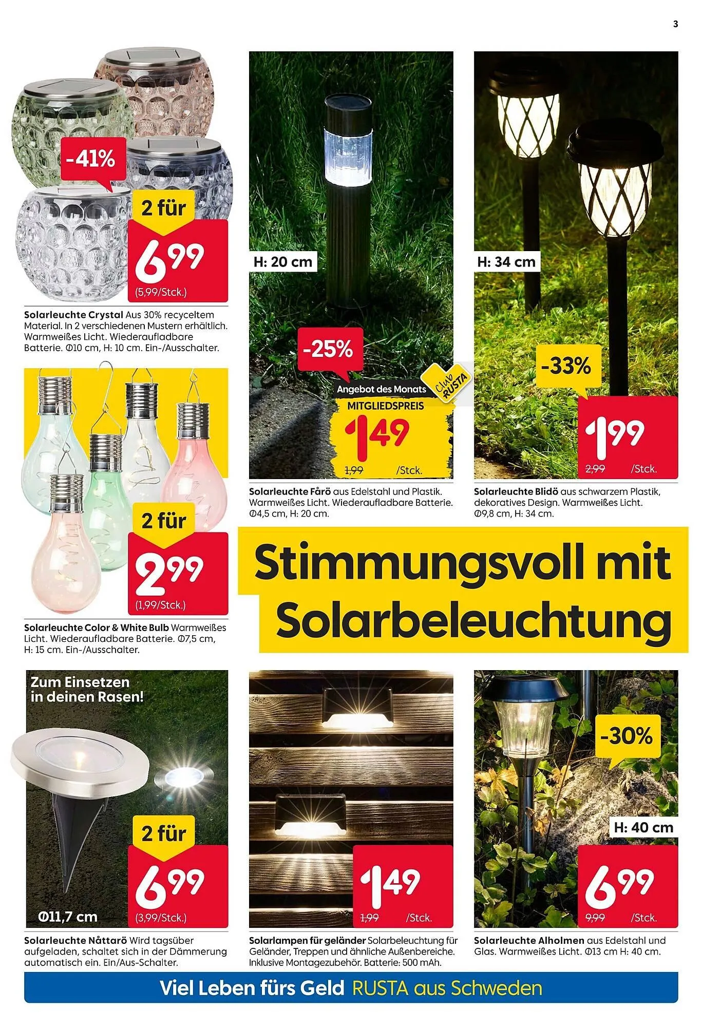 Rusta Prospekt von 19. April bis 25. April 2025 - Prospekt seite 3