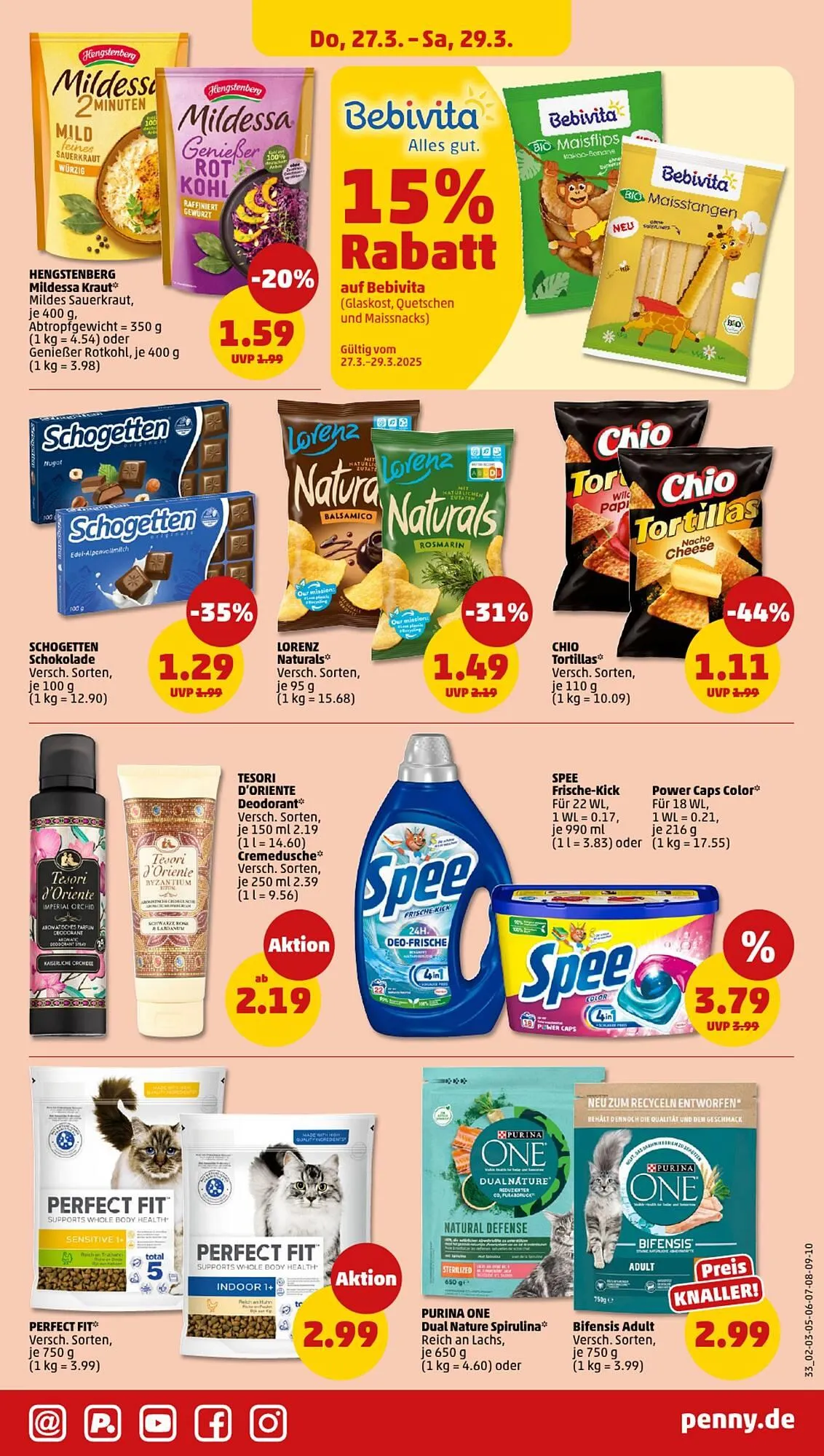 PENNY Prospekt von 24. März bis 29. März 2025 - Prospekt seite 33