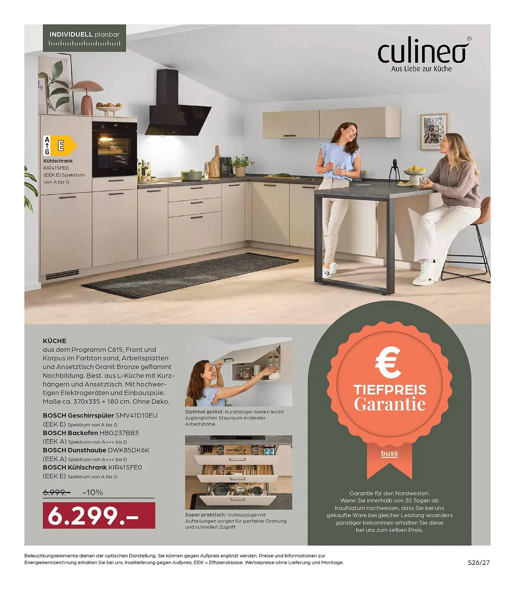 Möbel Buss Prospekt von 1. Januar bis 12. Januar 2026 - Prospekt seite 27