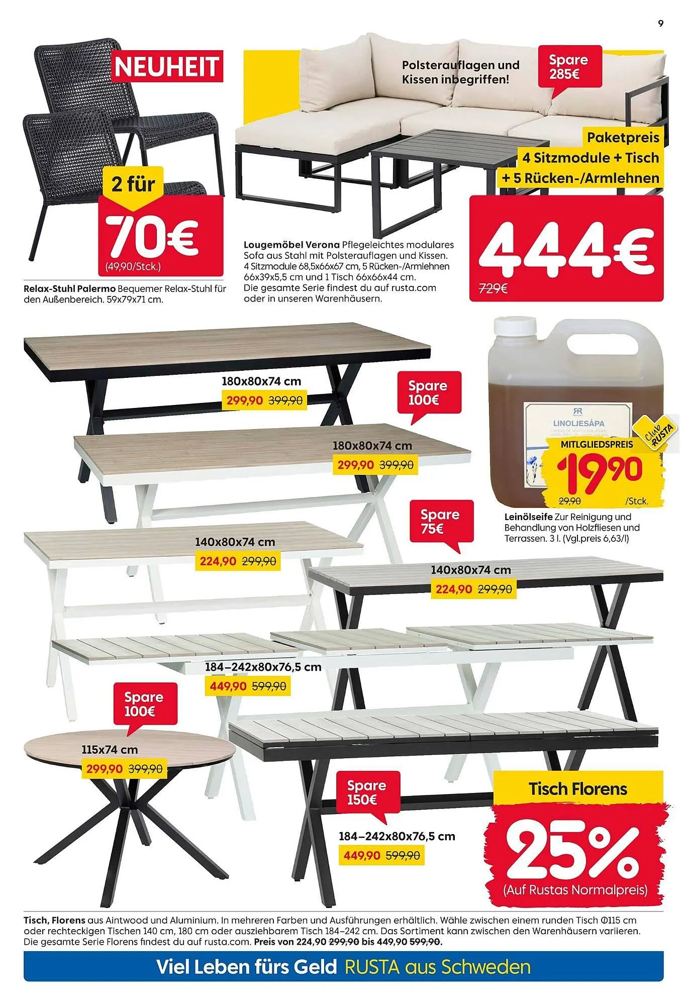 Rusta Prospekt von 19. April bis 25. April 2025 - Prospekt seite 9