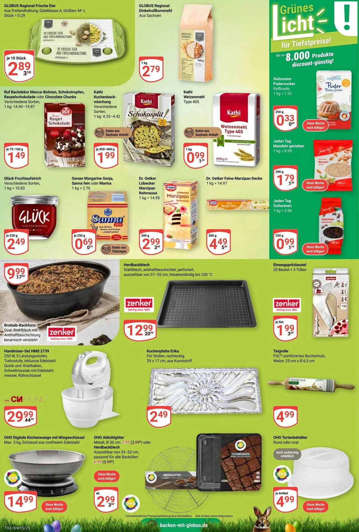 Globus - Theissen-Zeitz Aktueller Prospekt von 7. April bis 12. April 2025 - Prospekt seite 18