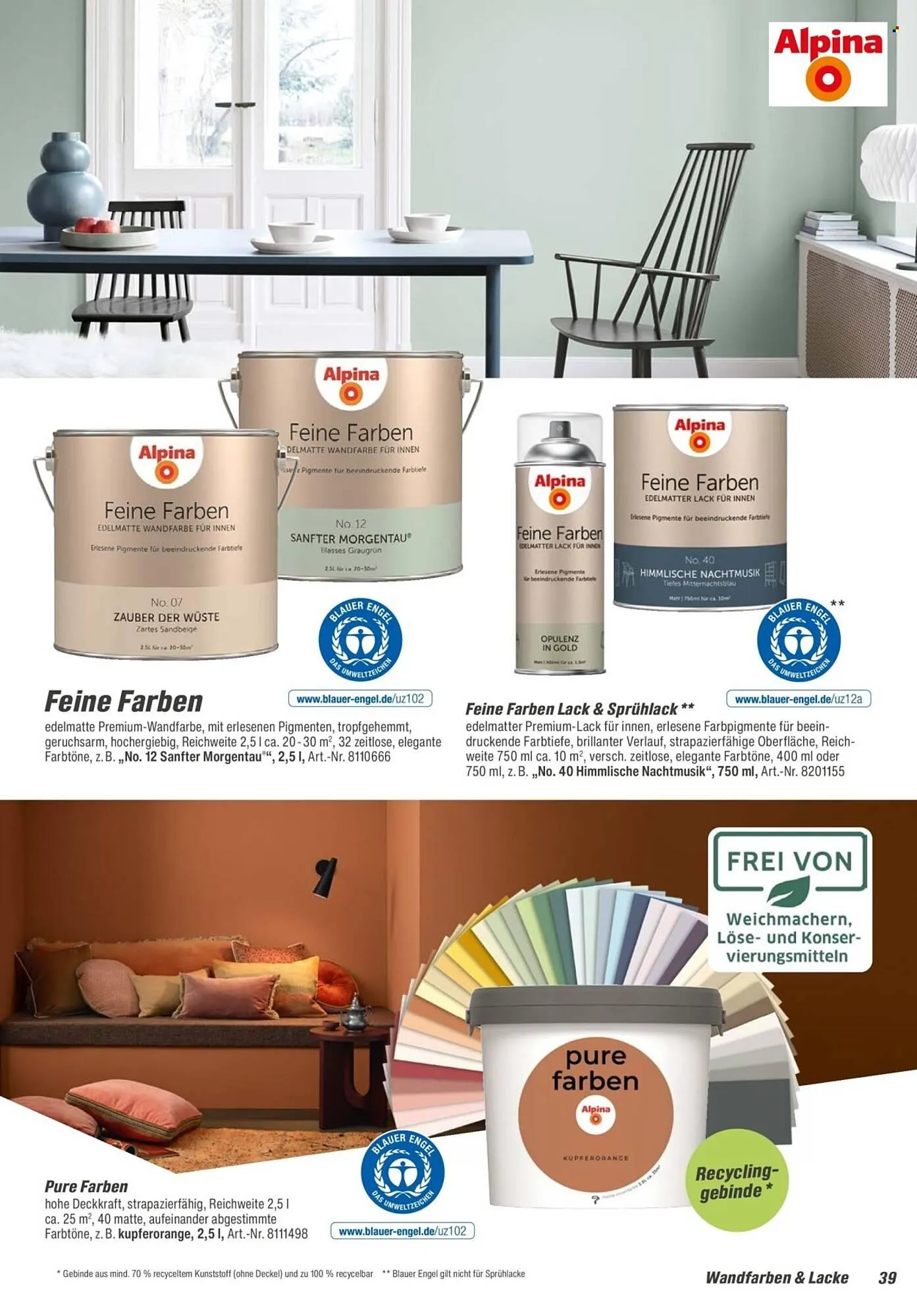 Toom Baumarkt Prospekt von 14. Februar bis 30. April 2026 - Prospekt seite 39