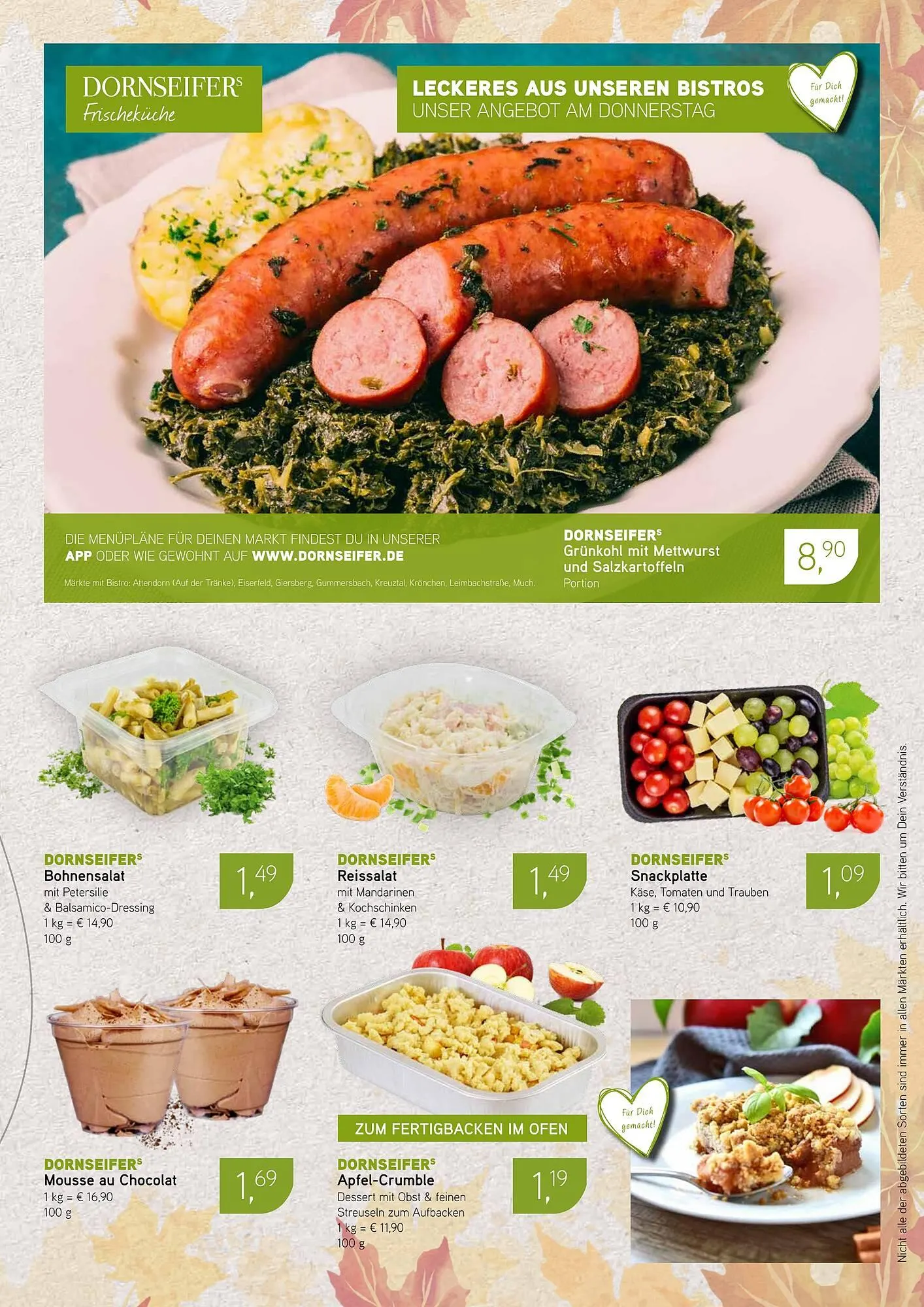 Dornseifer Prospekt von 3. November bis 8. November 2025 - Prospekt seite 5