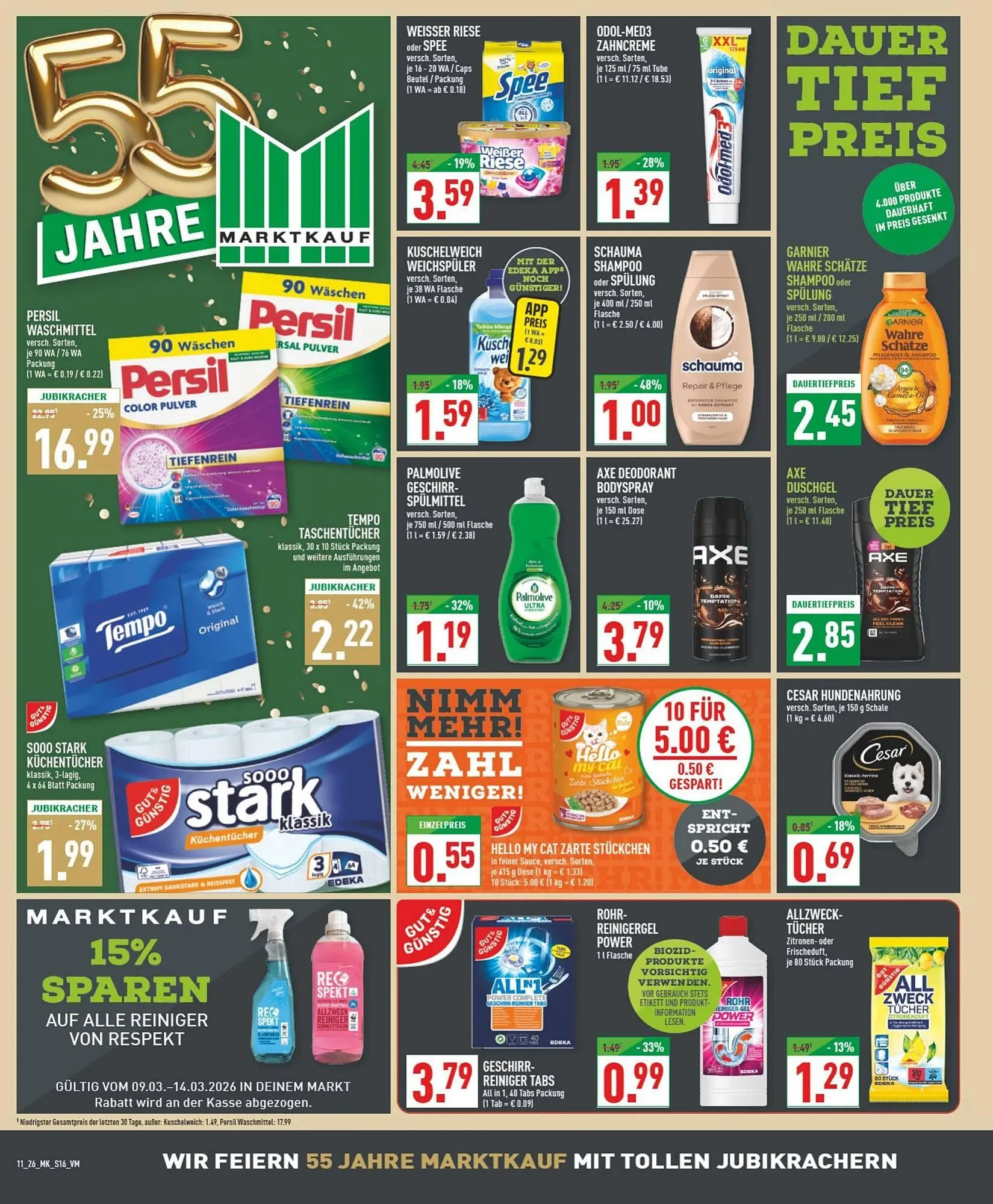 Marktkauf Prospekt von 9. März bis 14. März 2026 - Prospekt seite 16