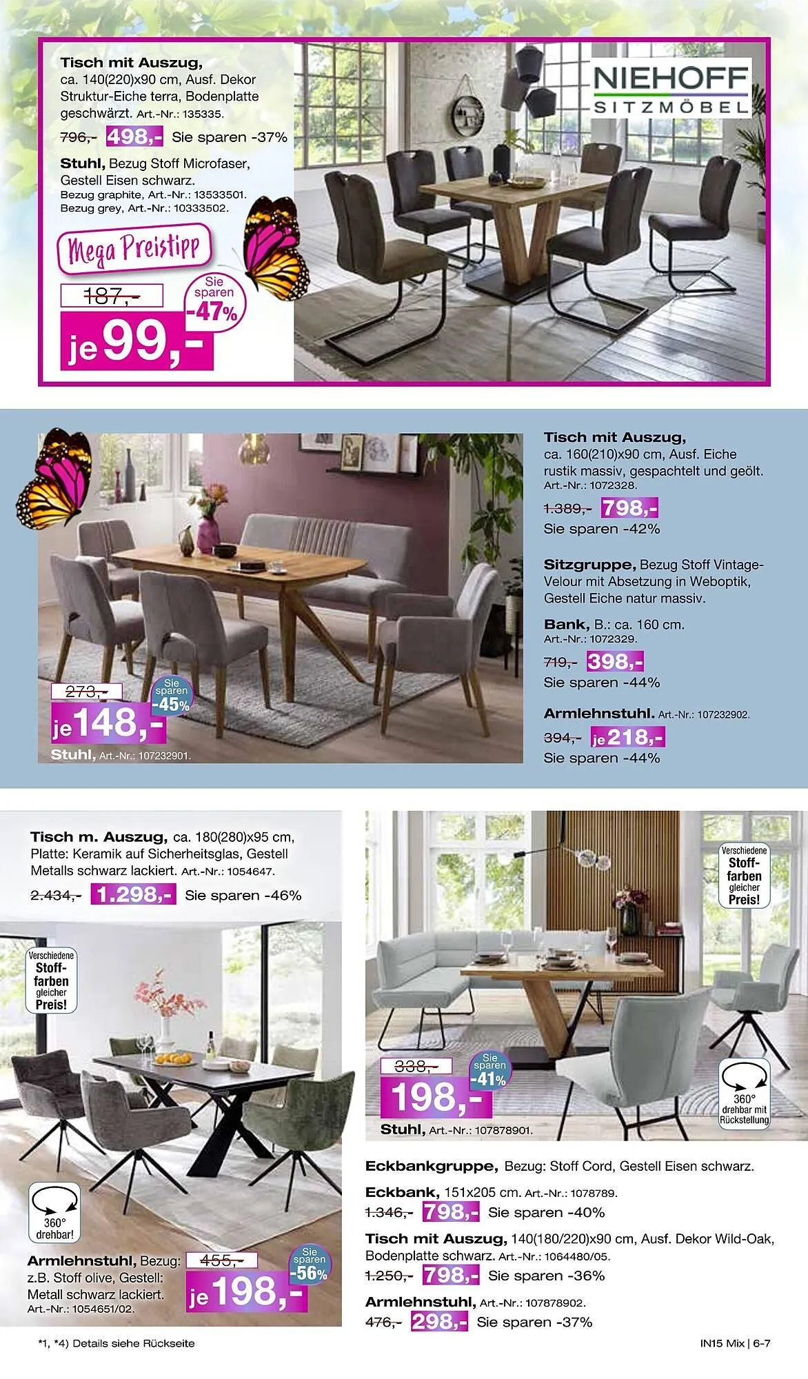 Möbel Inhofer Prospekt von 7. Mai bis 31. Mai 2025 - Prospekt seite 7