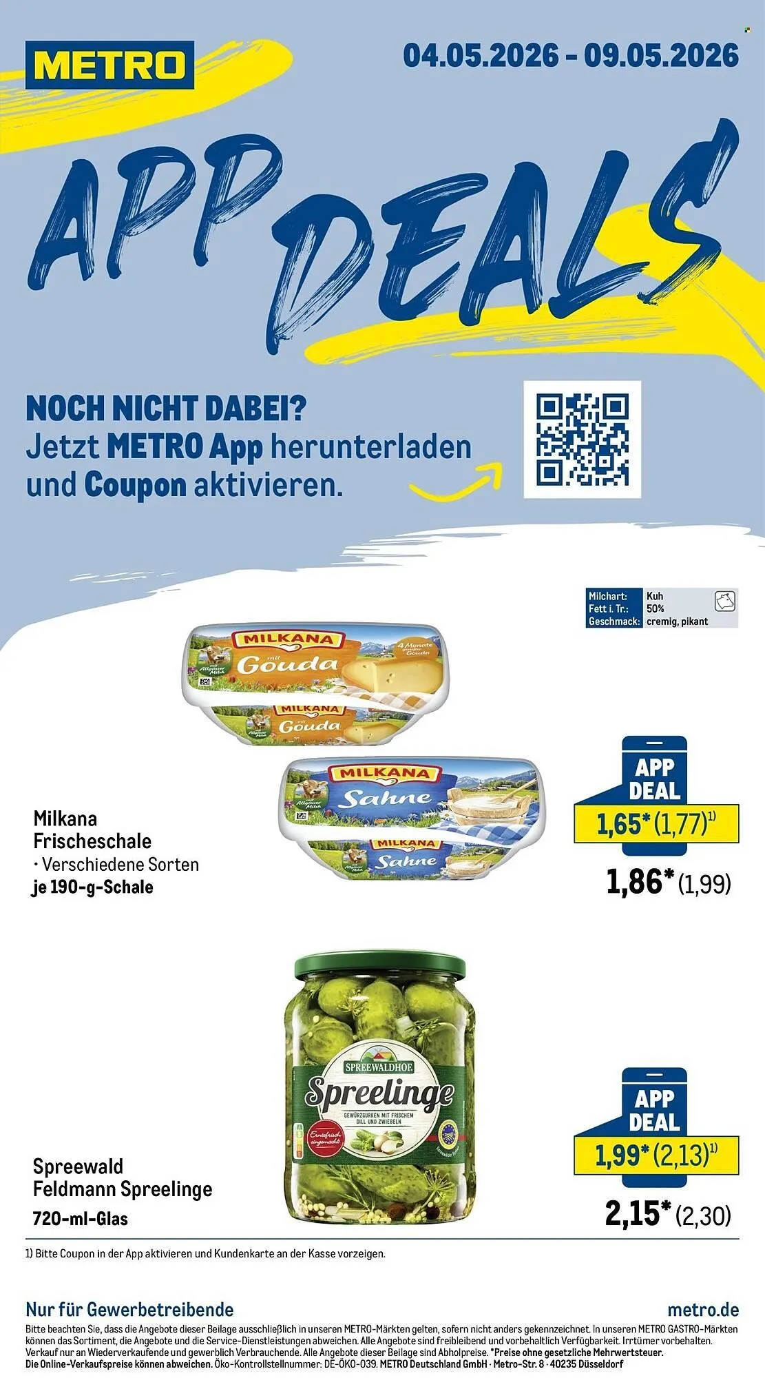 METRO Prospekt von 4. Mai bis 9. Mai 2026 - Prospekt seite 1