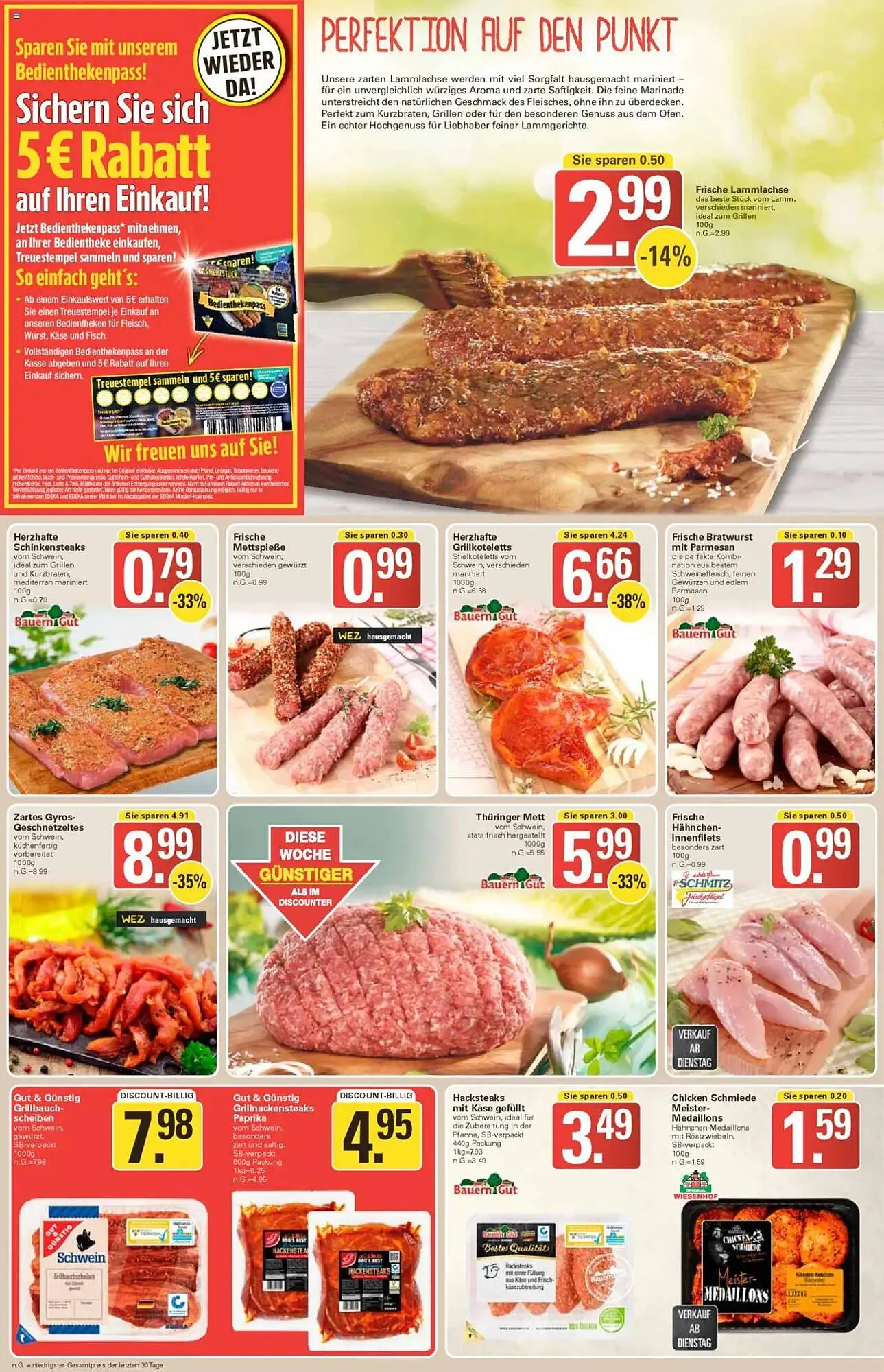 WEZ Prospekt von 5. Mai bis 10. Mai 2025 - Prospekt seite 8