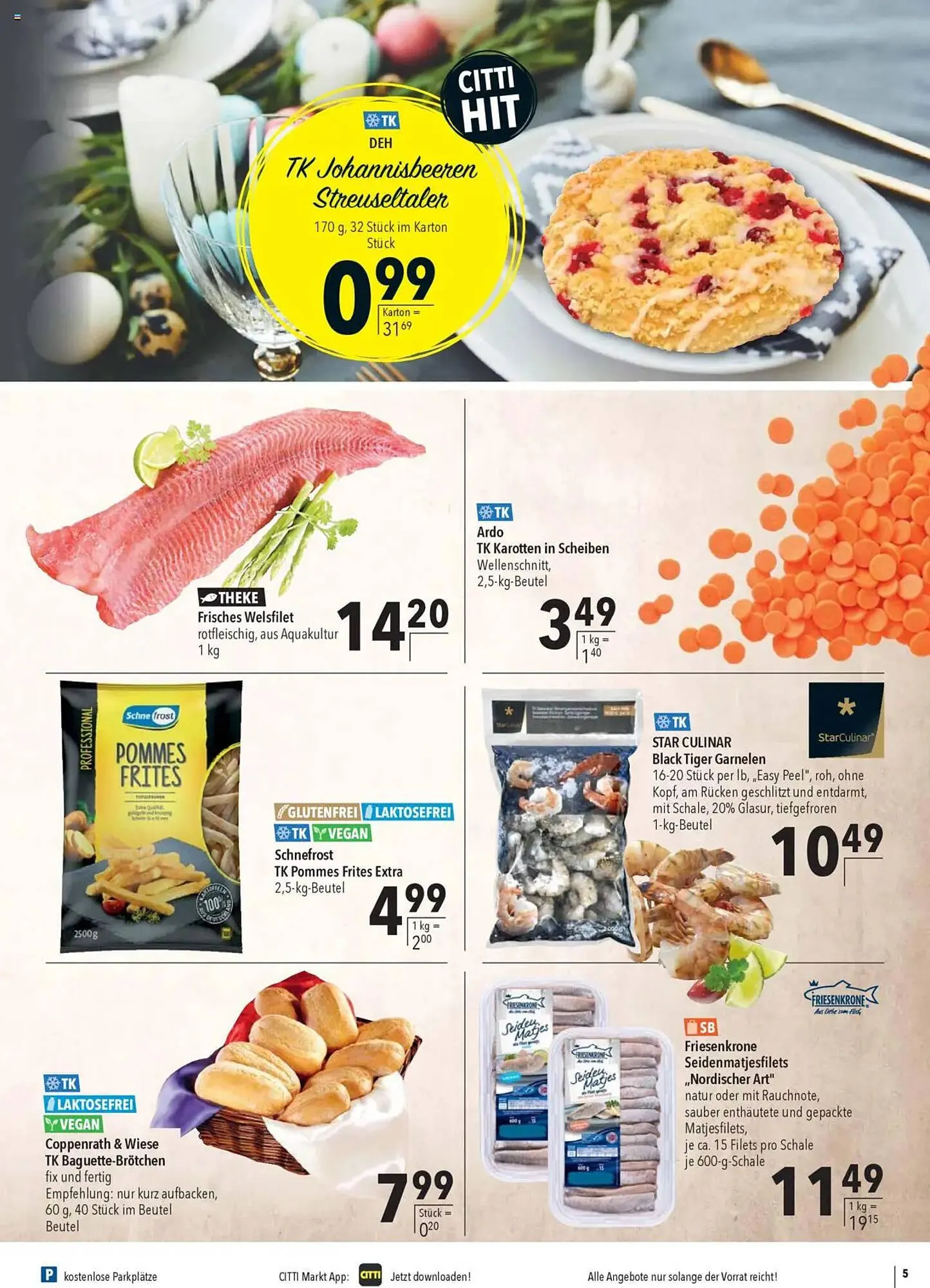 CITTI Markt Prospekt von 9. April bis 22. April 2025 - Prospekt seite 5