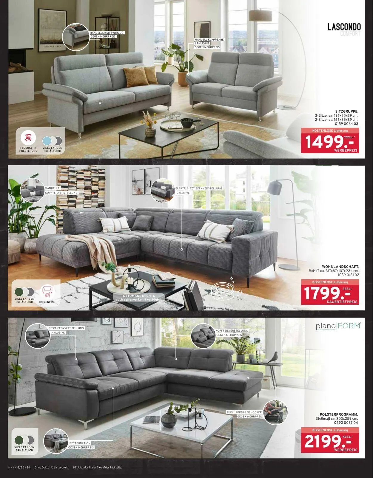 Möbel Heinrich Aktueller Prospekt von 17. November bis 7. Dezember 2025 - Prospekt seite 8