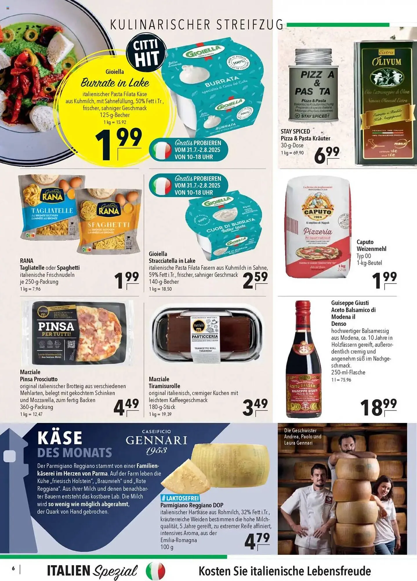 CITTI Markt Prospekt von 30. Juli bis 5. August 2025 - Prospekt seite 6