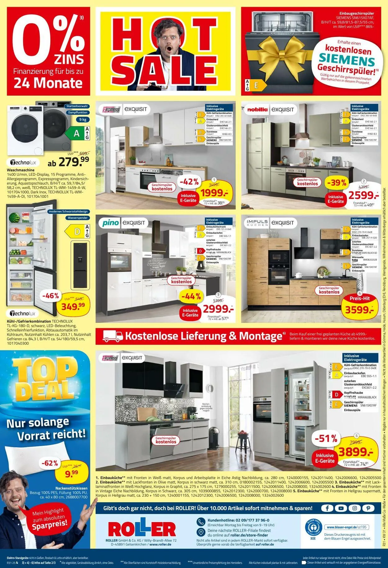 Roller Aktueller Prospekt von 27. Juli bis 2. August 2025 - Prospekt seite 9