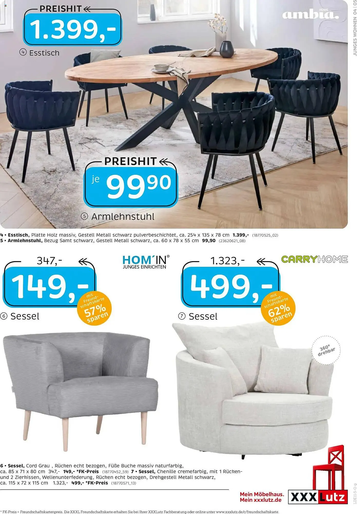 XXXLutz Prospekt von 16. November bis 30. November 2025 - Prospekt seite 5