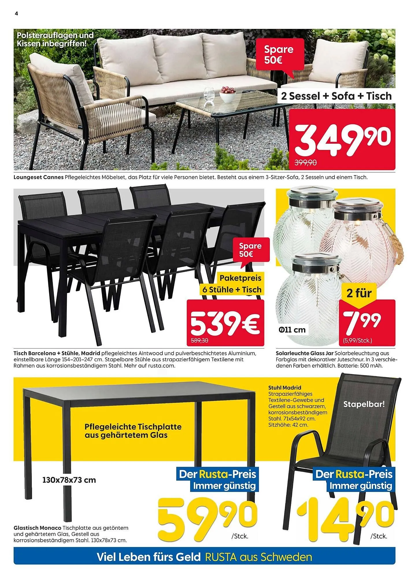 Rusta Prospekt von 31. Mai bis 6. Juni 2025 - Prospekt seite 4