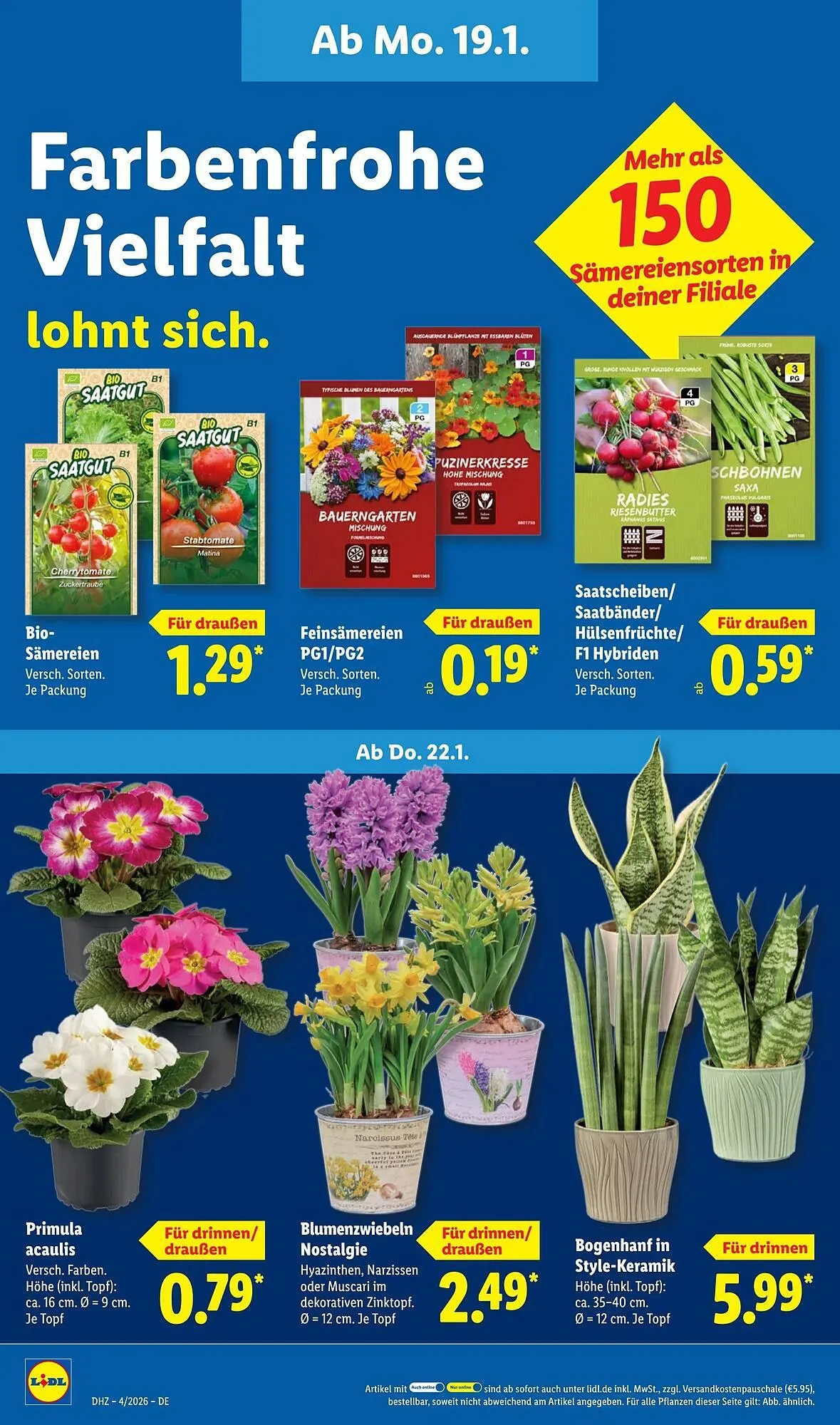 Lidl Prospekt von 19. Januar bis 25. Januar 2026 - Prospekt seite 60