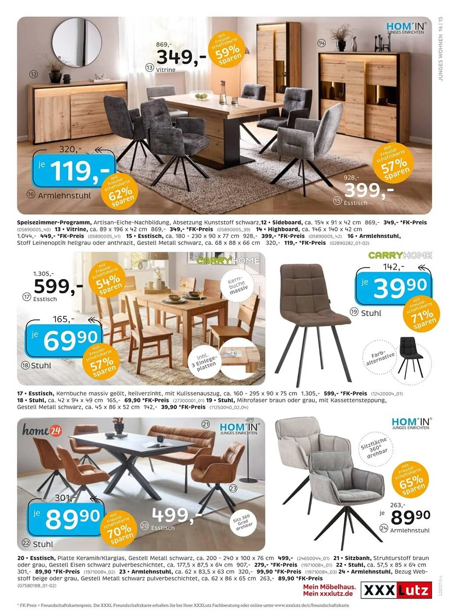 XXXLutz Prospekt von 14. Juli bis 20. Juli 2025 - Prospekt seite 23