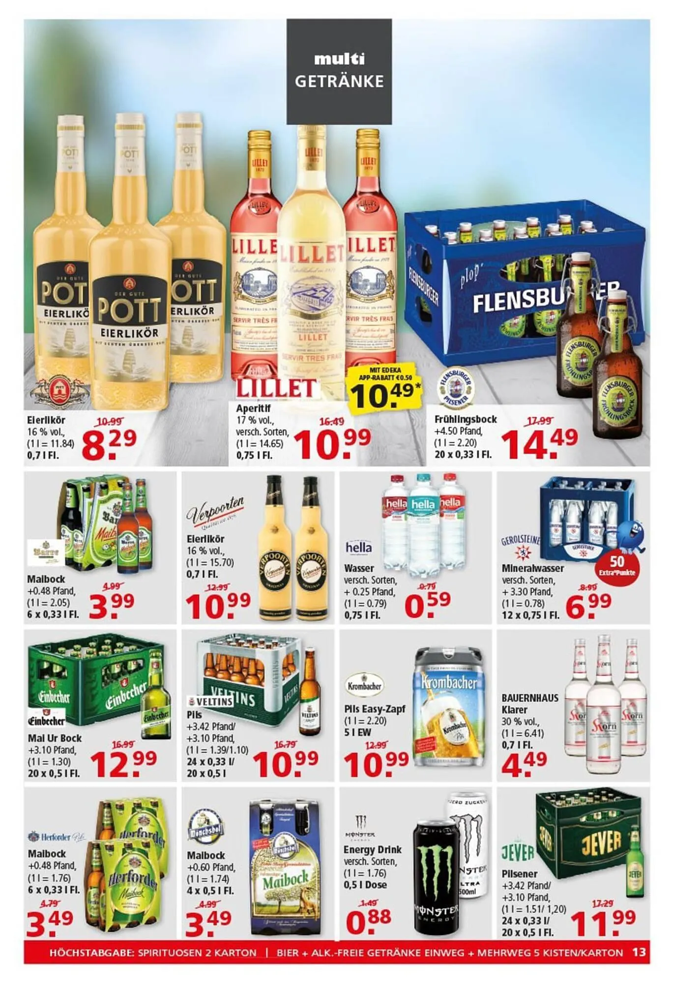 Multi Markt Prospekt von 14. April bis 19. April 2025 - Prospekt seite 13