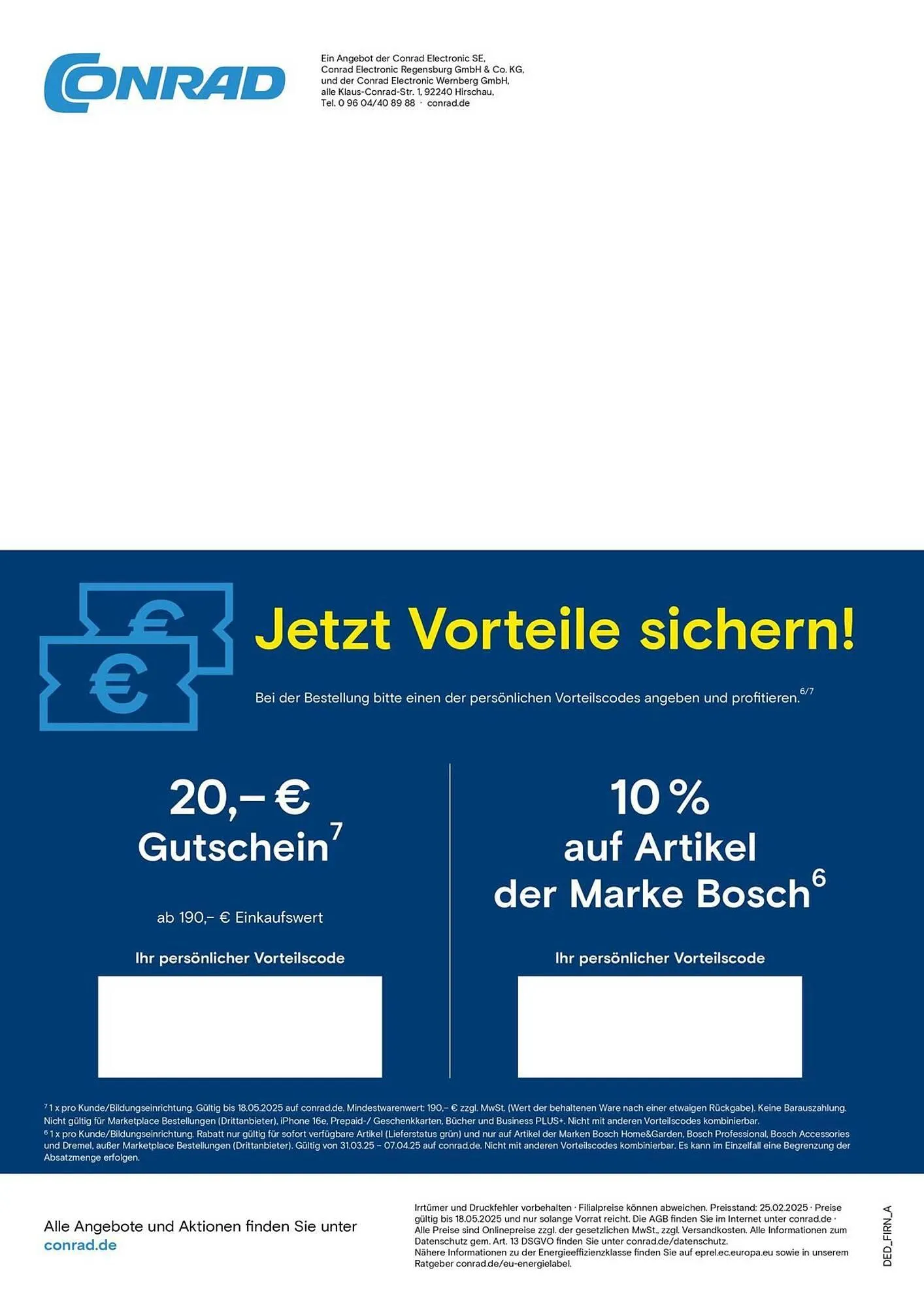 Conrad Prospekt von 25. September bis 31. Dezember 2025 - Prospekt seite 52