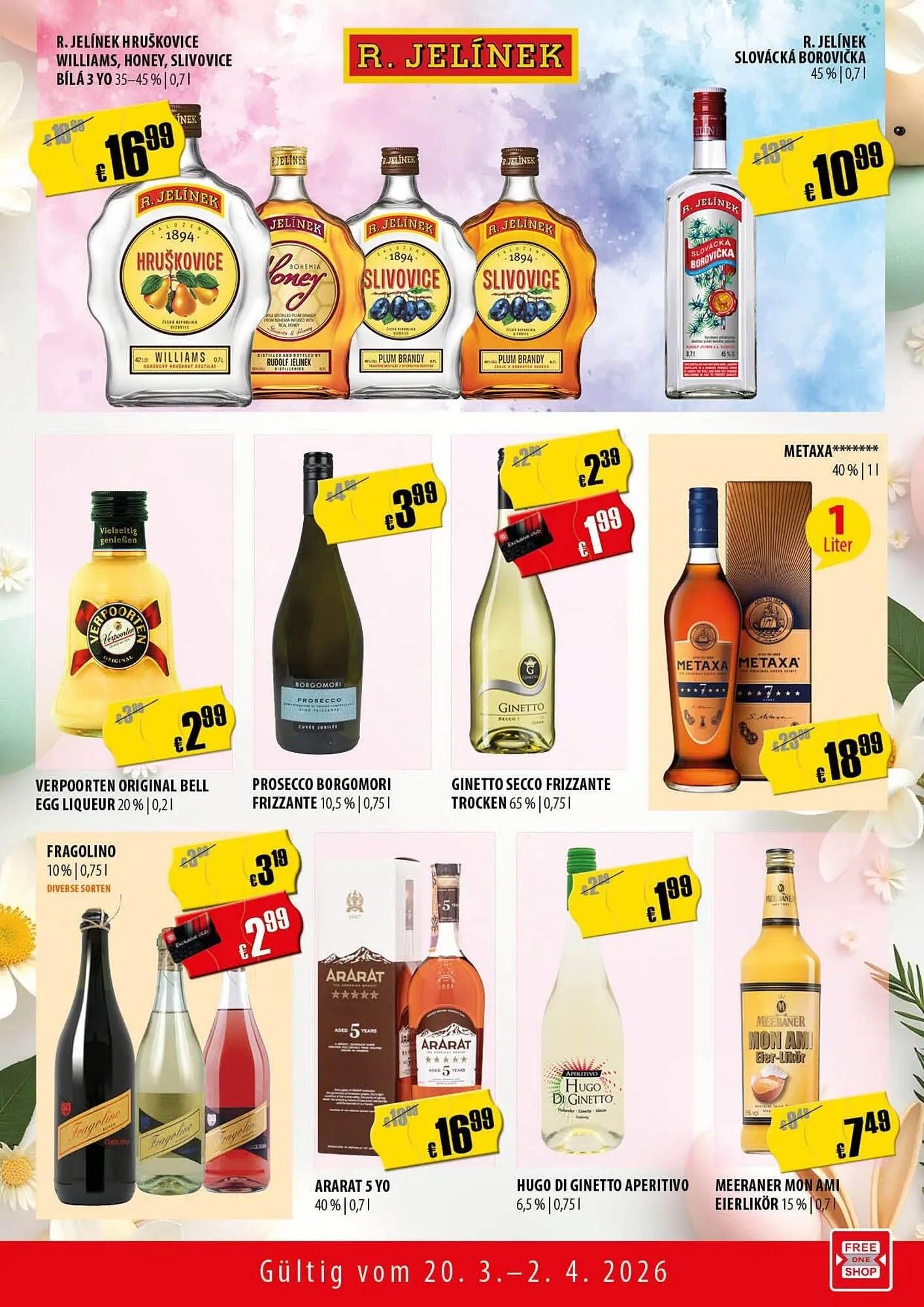 FreeOneShop Prospekt von 20. März bis 2. April 2026 - Prospekt seite 3