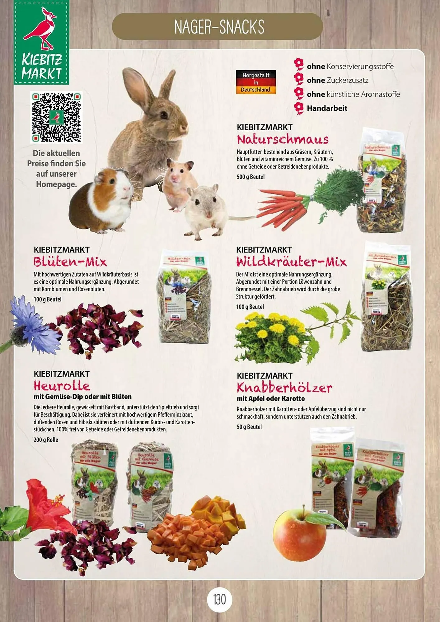 Kiebitzmarkt Prospekt von 16. April bis 31. August 2025 - Prospekt seite 130