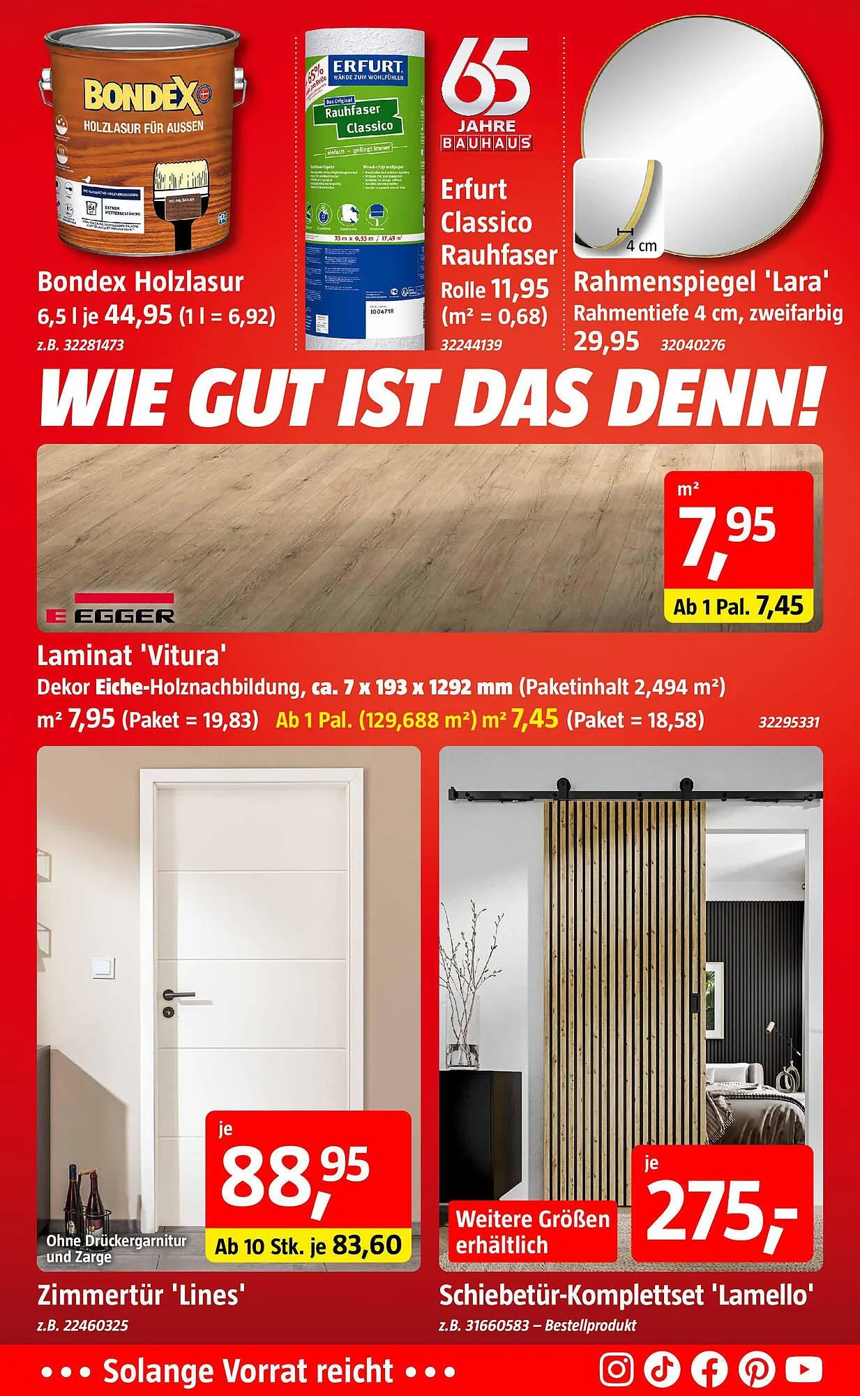 Bauhaus Prospekt von 27. Juni bis 13. Juli 2025 - Prospekt seite 3