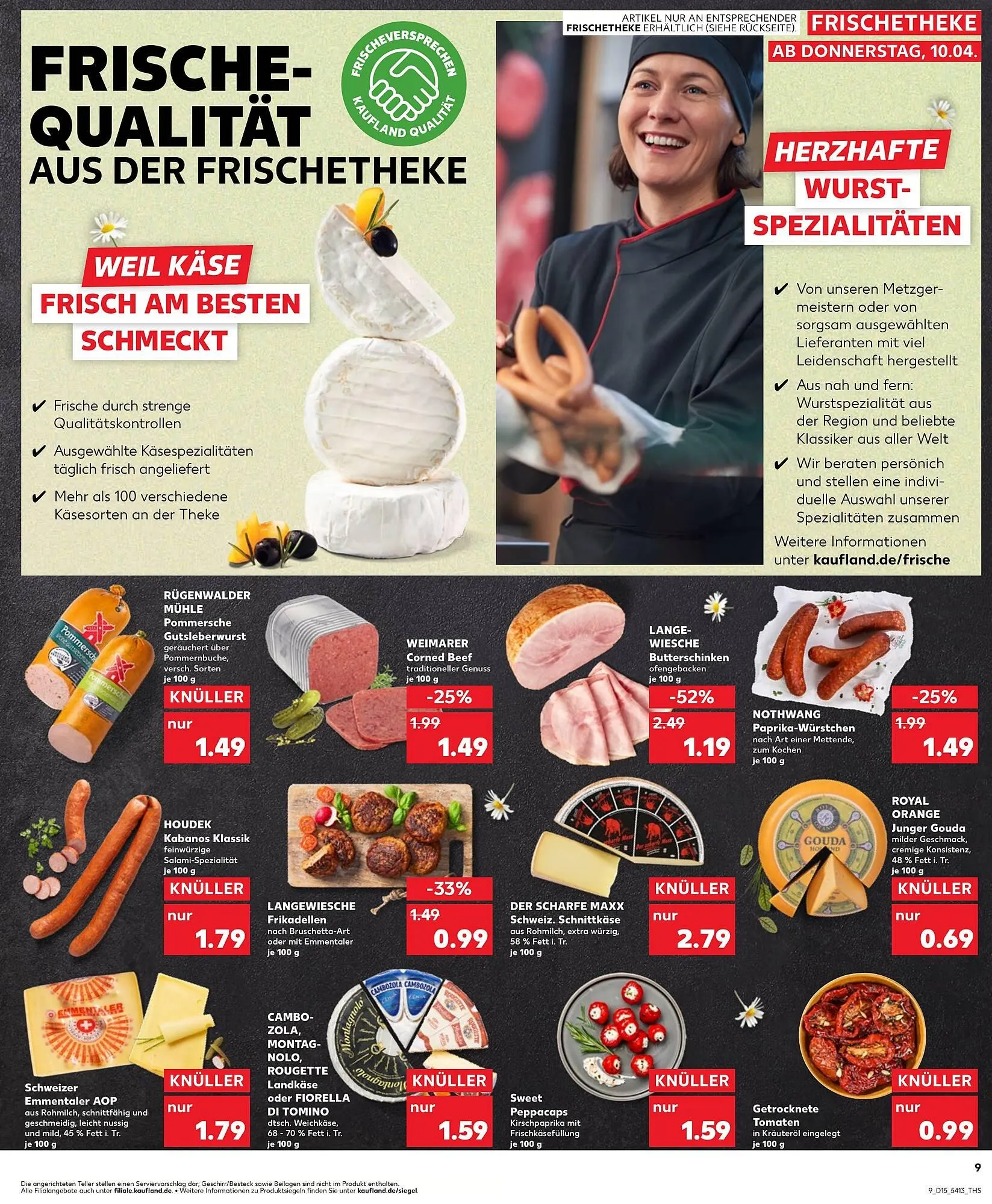Kaufland Prospekt von 10. April bis 16. April 2025 - Prospekt seite 9