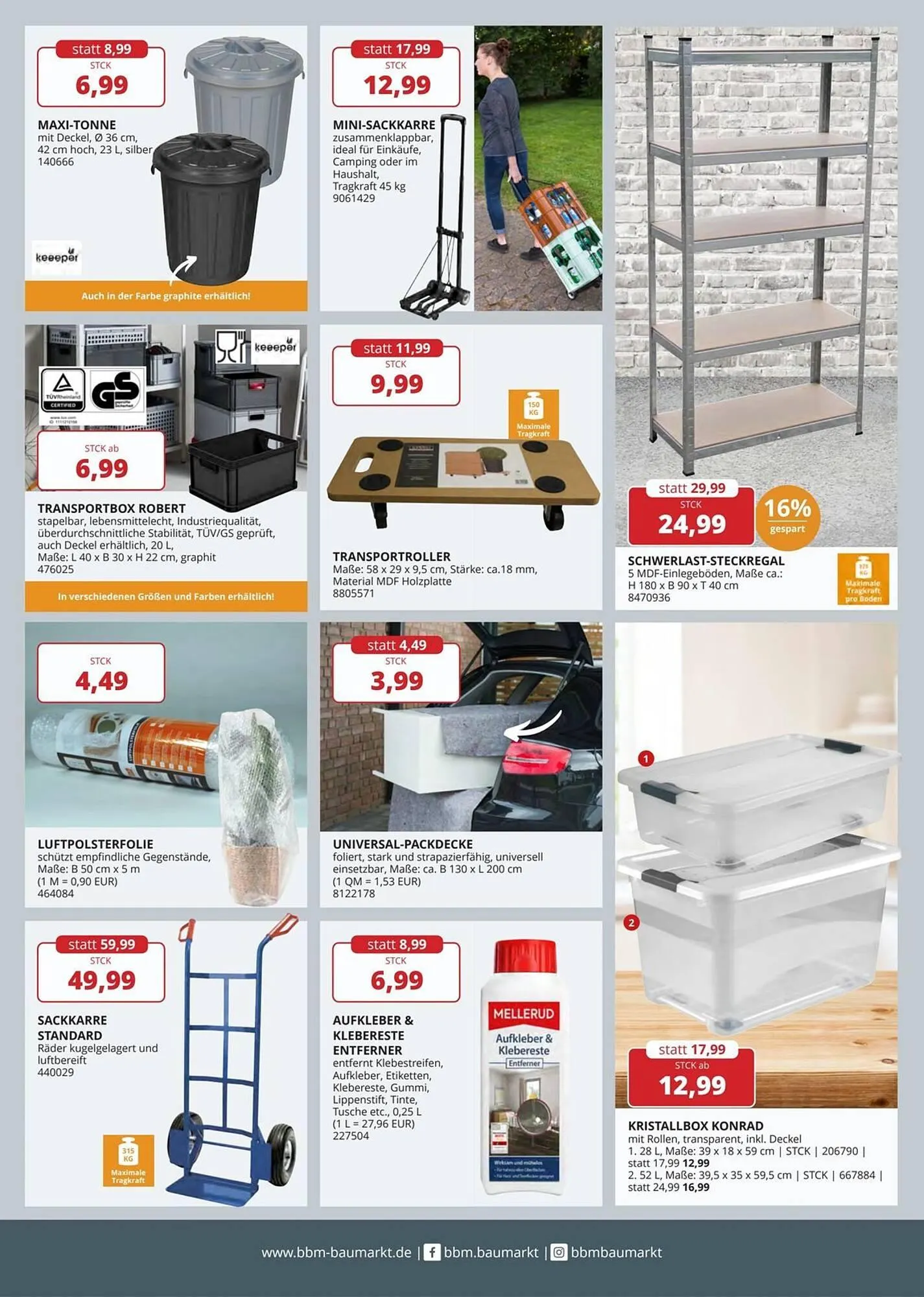 BBM Baumarkt Prospekt von 4. Februar bis 7. Februar 2026 - Prospekt seite 13