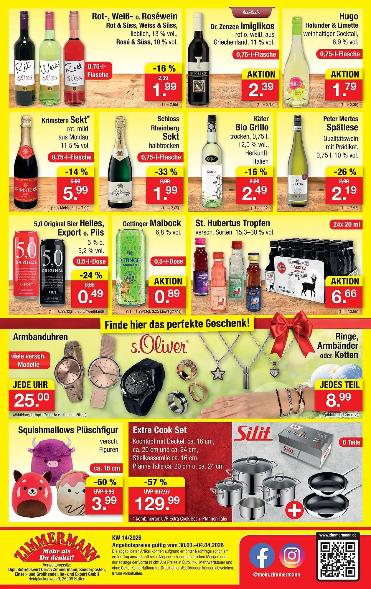 Zimmermann Prospekt von 30. März bis 4. April 2026 - Prospekt seite 10