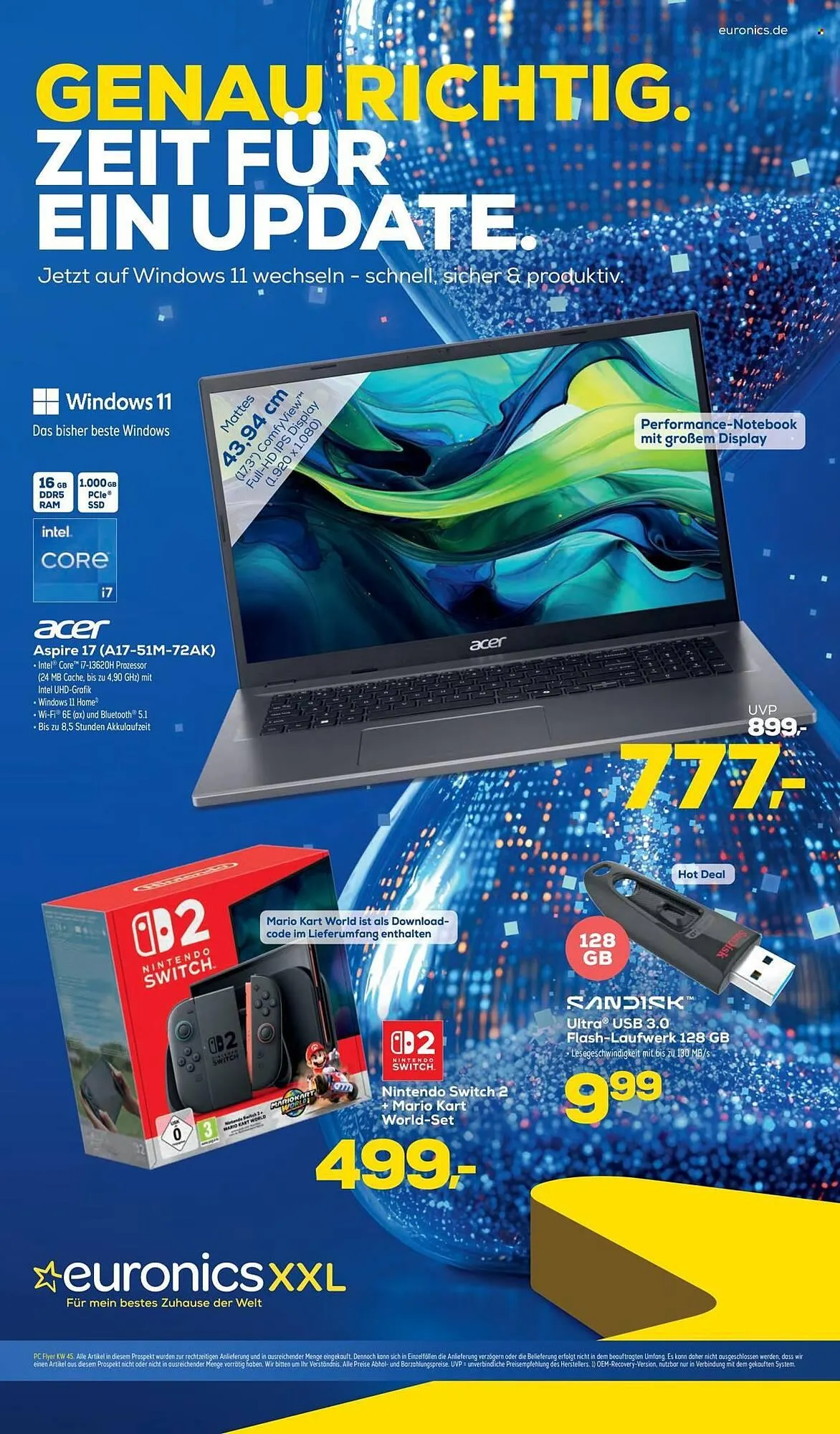 Euronics Prospekt von 5. November bis 16. November 2025 - Prospekt seite 1