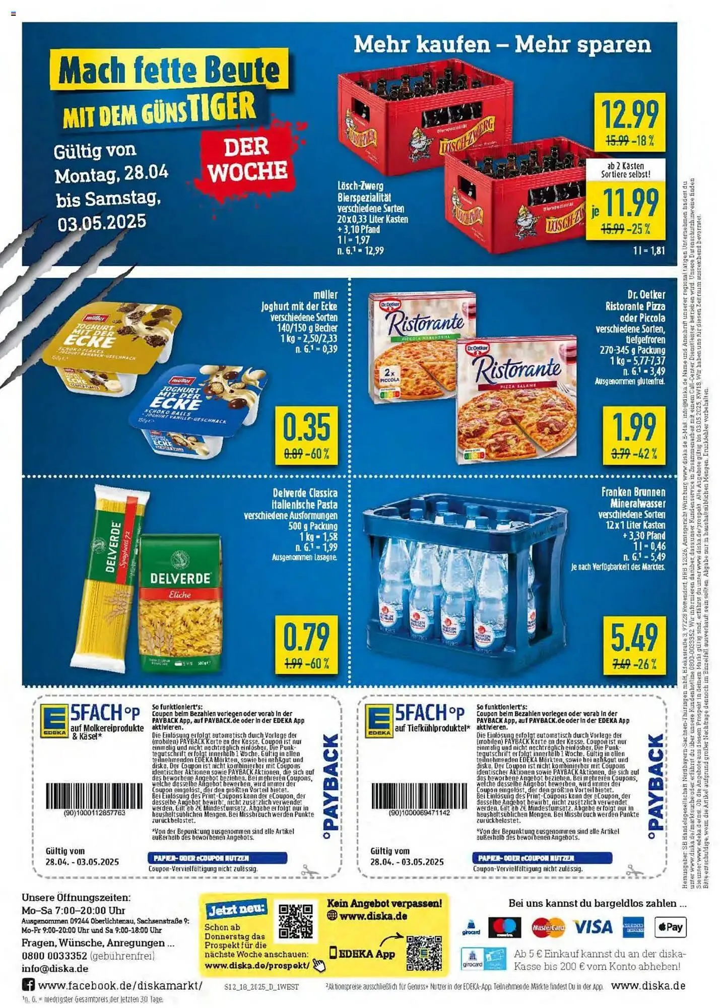 diska Prospekt von 28. April bis 3. Mai 2025 - Prospekt seite 12